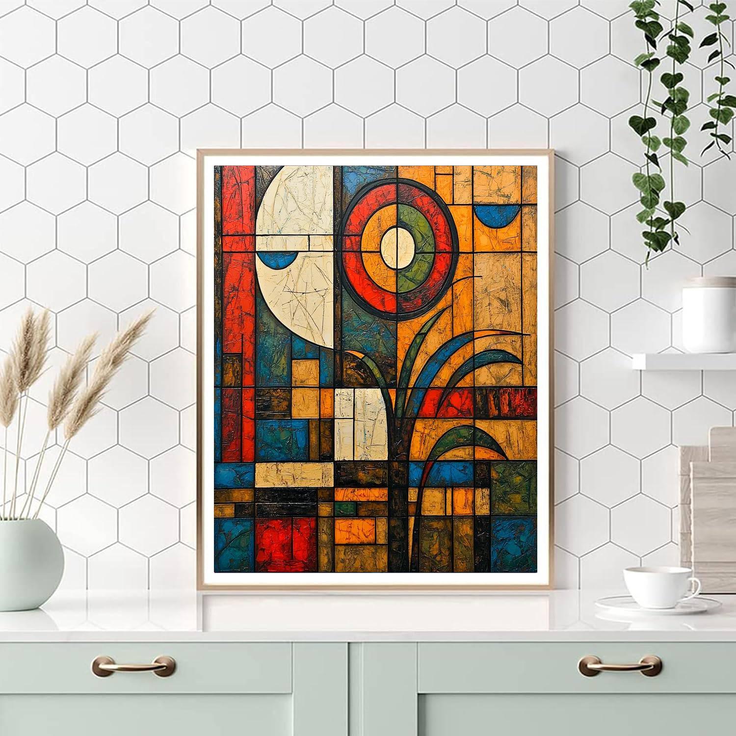 Paul Klee Inspired Symphony Of Color  Painting By Numbers Kit