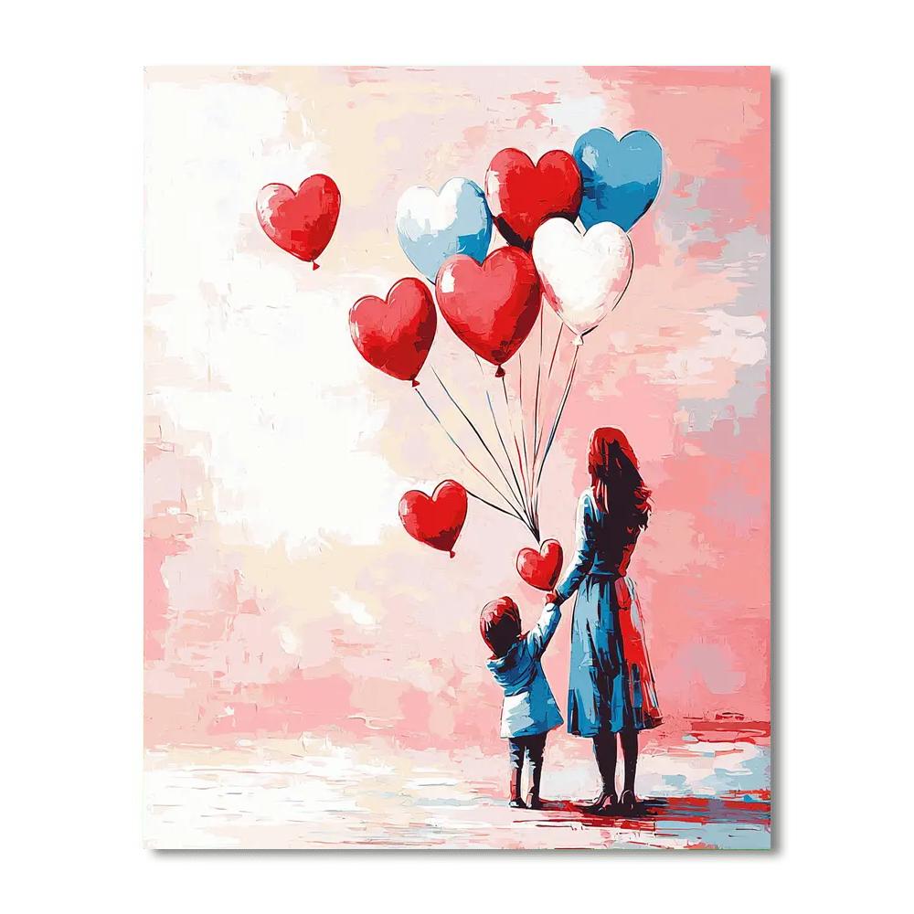 Hearts Aligned Paint By Numbers Kits