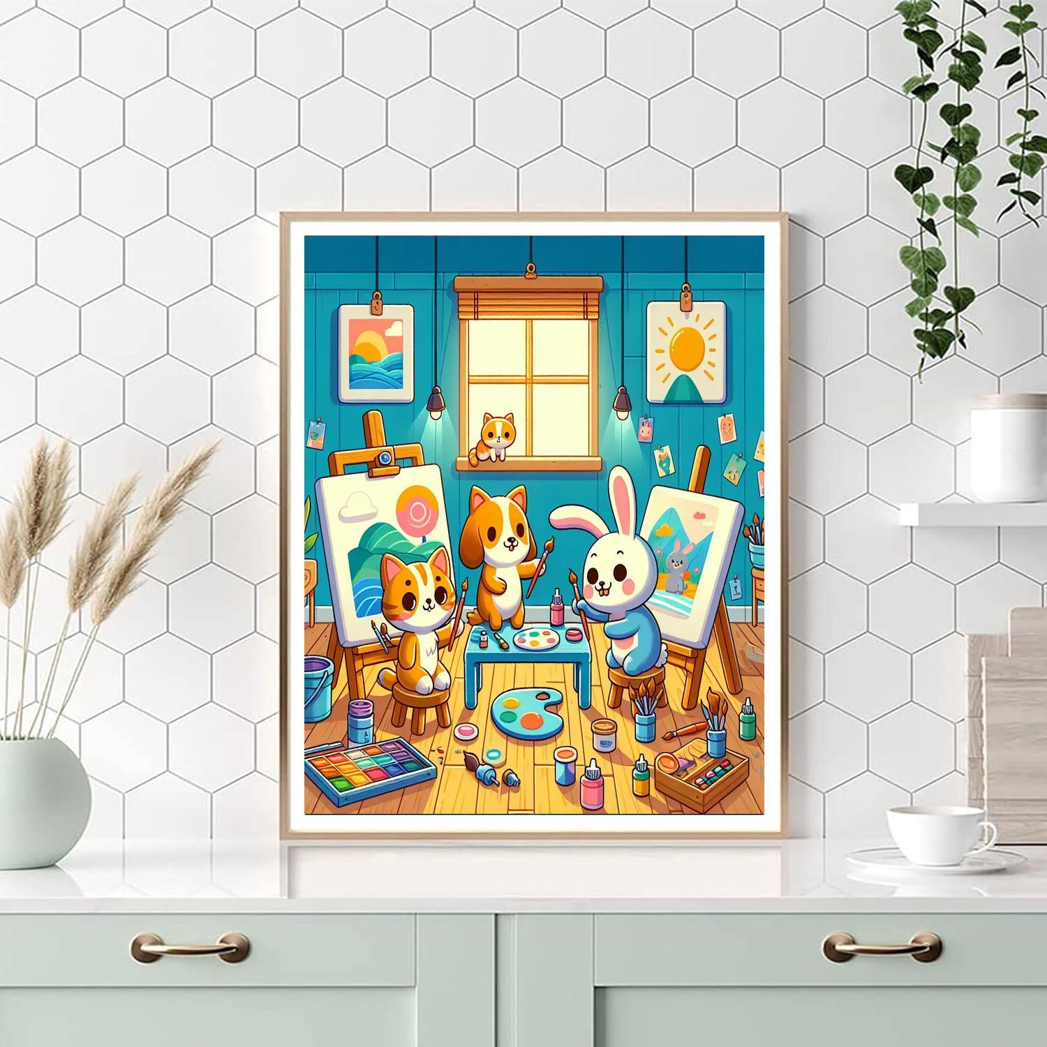 Animal Artist Gallery Paint By Numbers