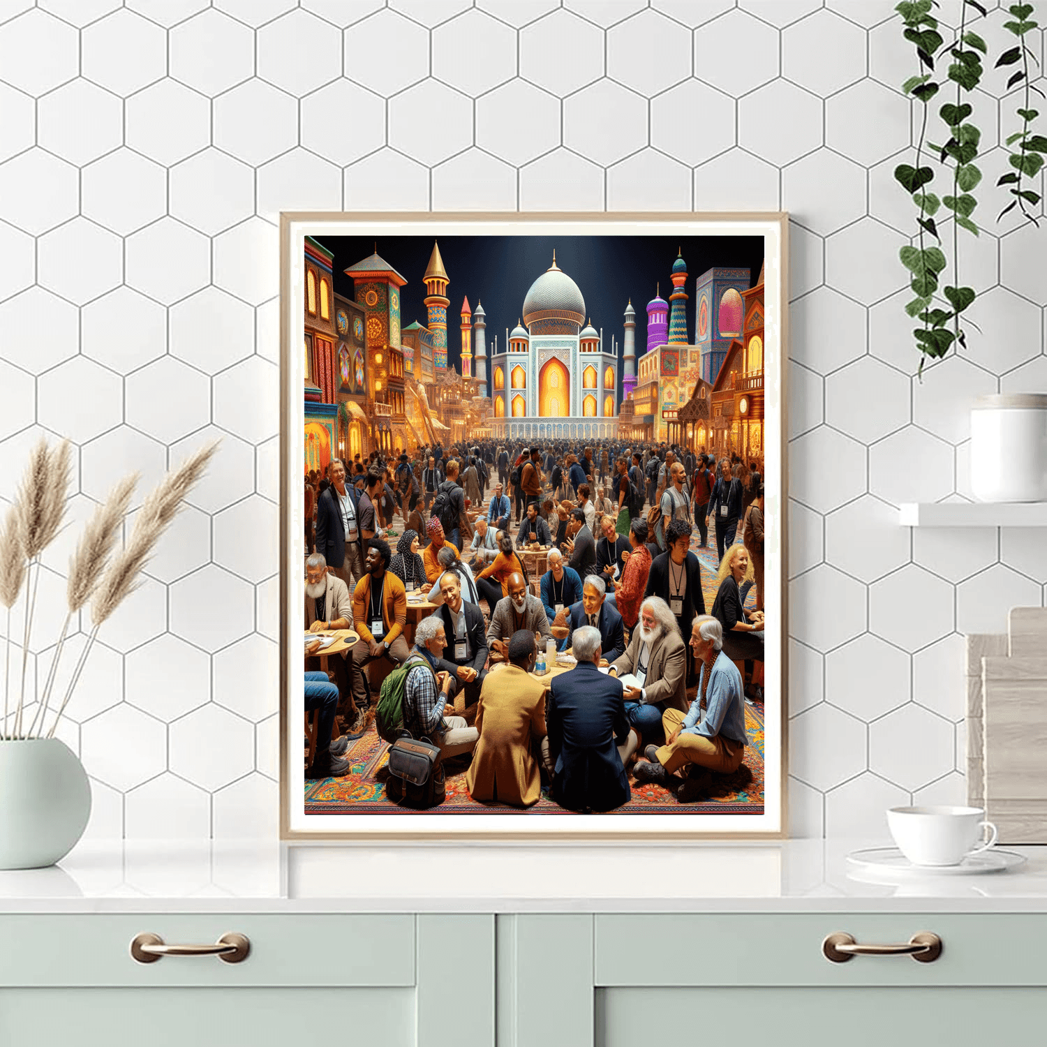 Wonders Of The World Festival Paint By Number