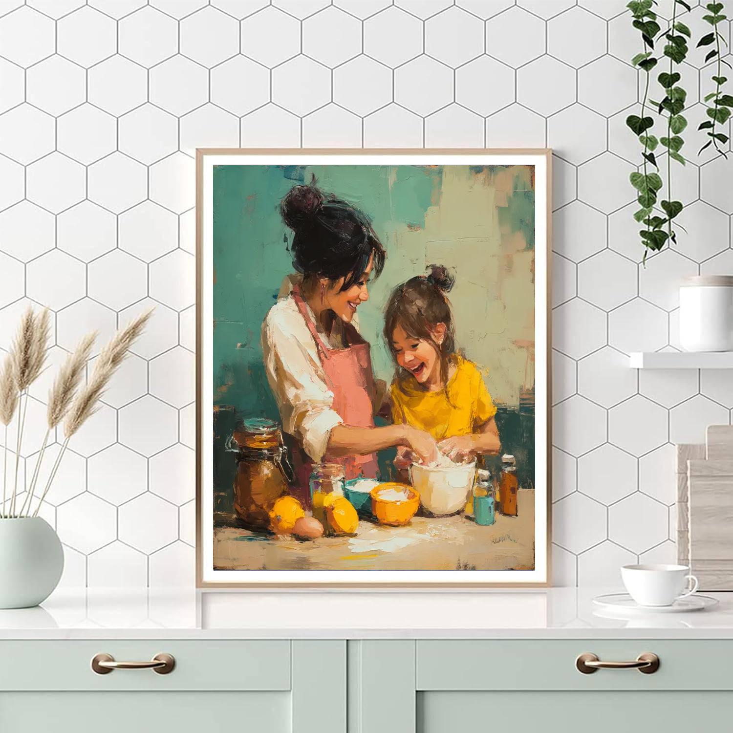 Kisses In The Kitchen Paint By Numbers Kits