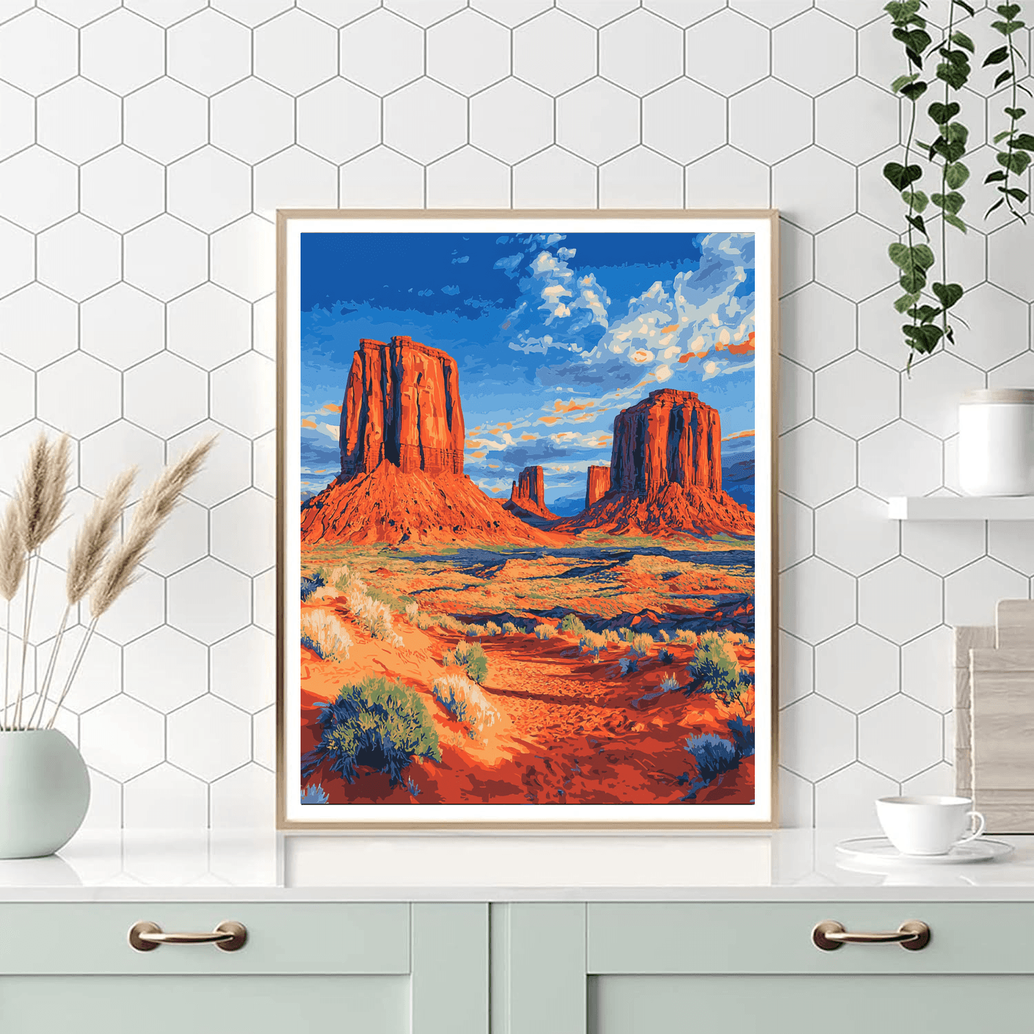 Monument Valley Buttes Paint By Numbers Kits