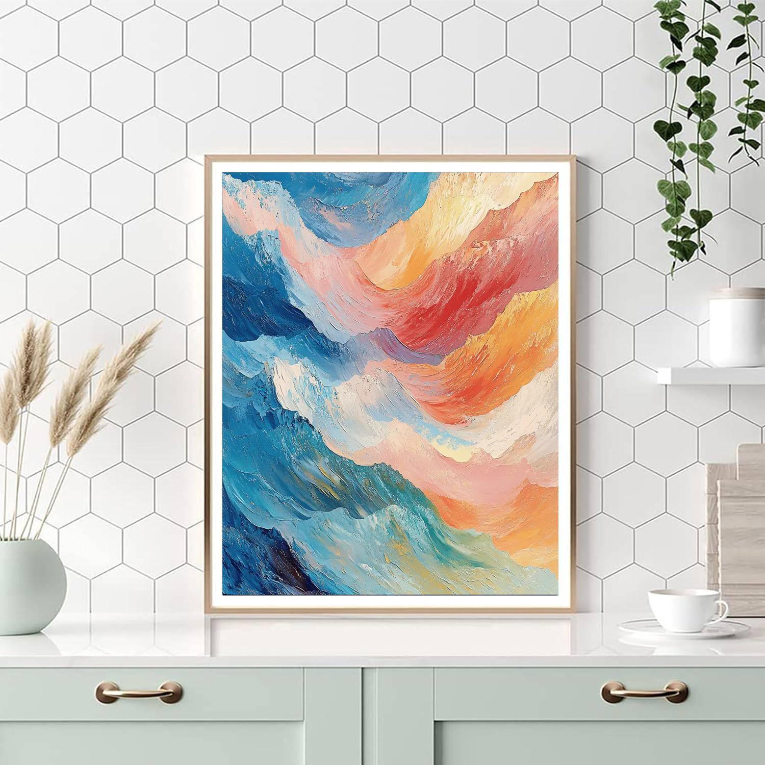 Edgar Degas Inspired Cascading Hues  Paint By Number