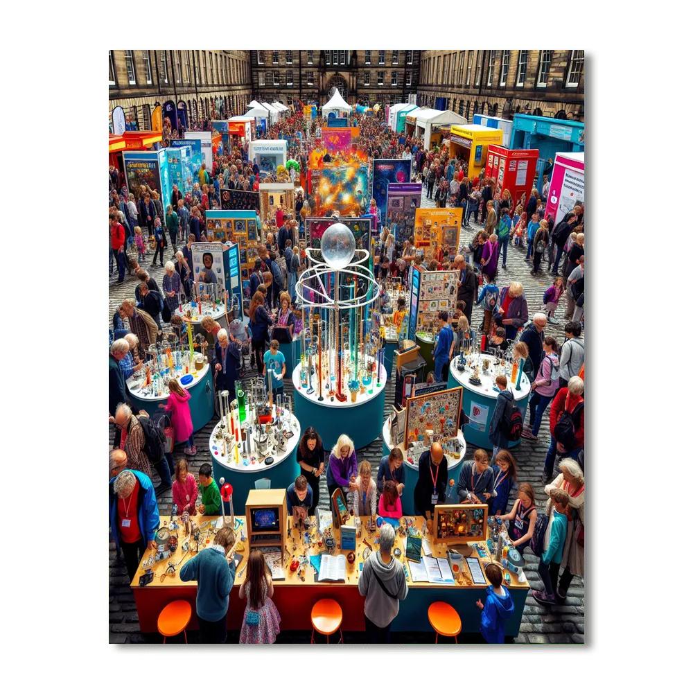 Edinburgh International Science Festival - Edinburgh, Scotland Paint By Numbers