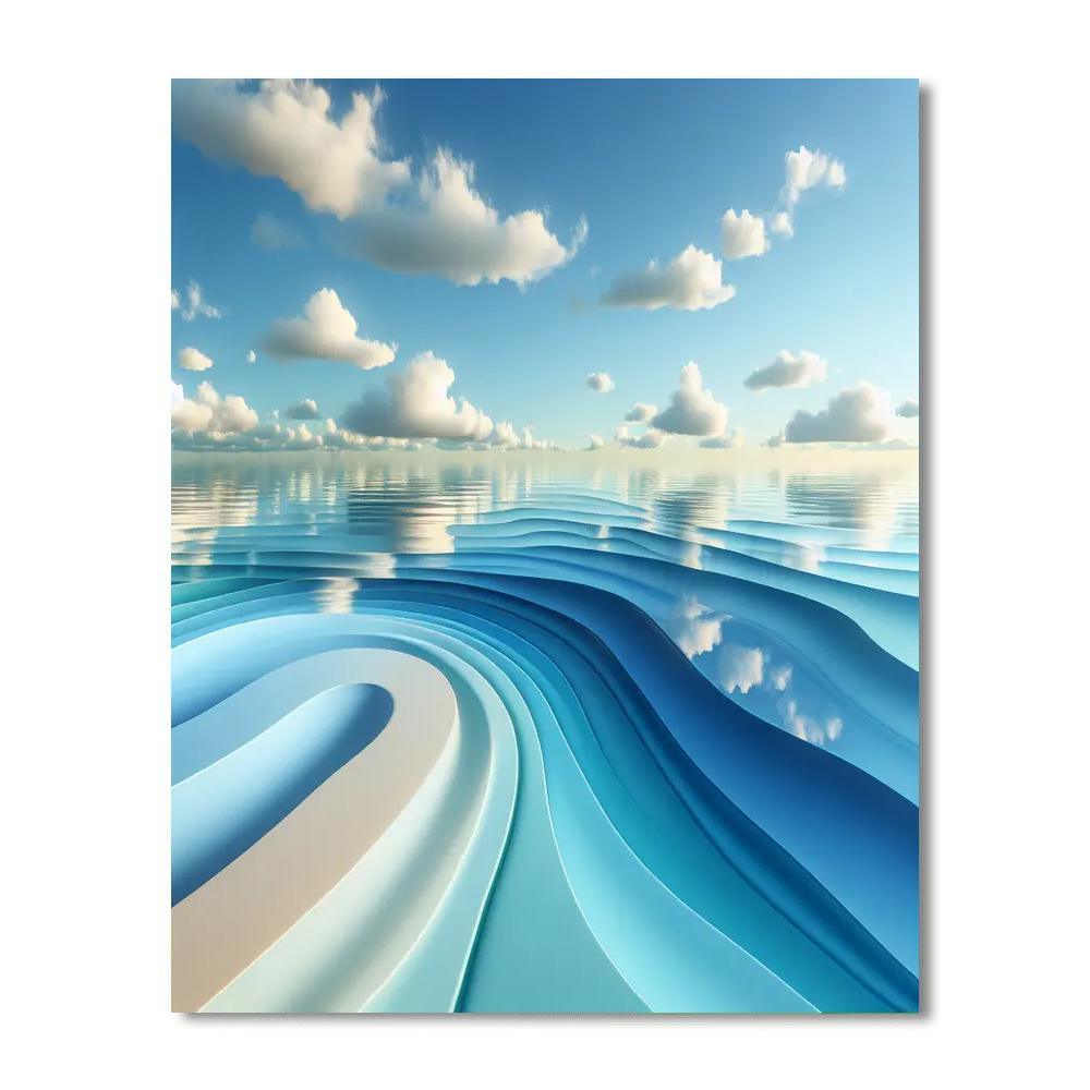 Ocean Breeze Bliss Paint By Numbers Kits