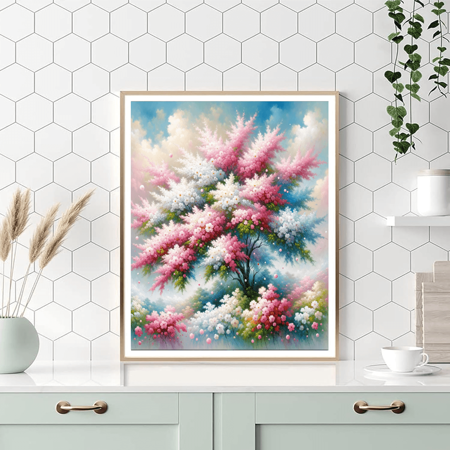 Glorious Spring Blossoms Paint By Color