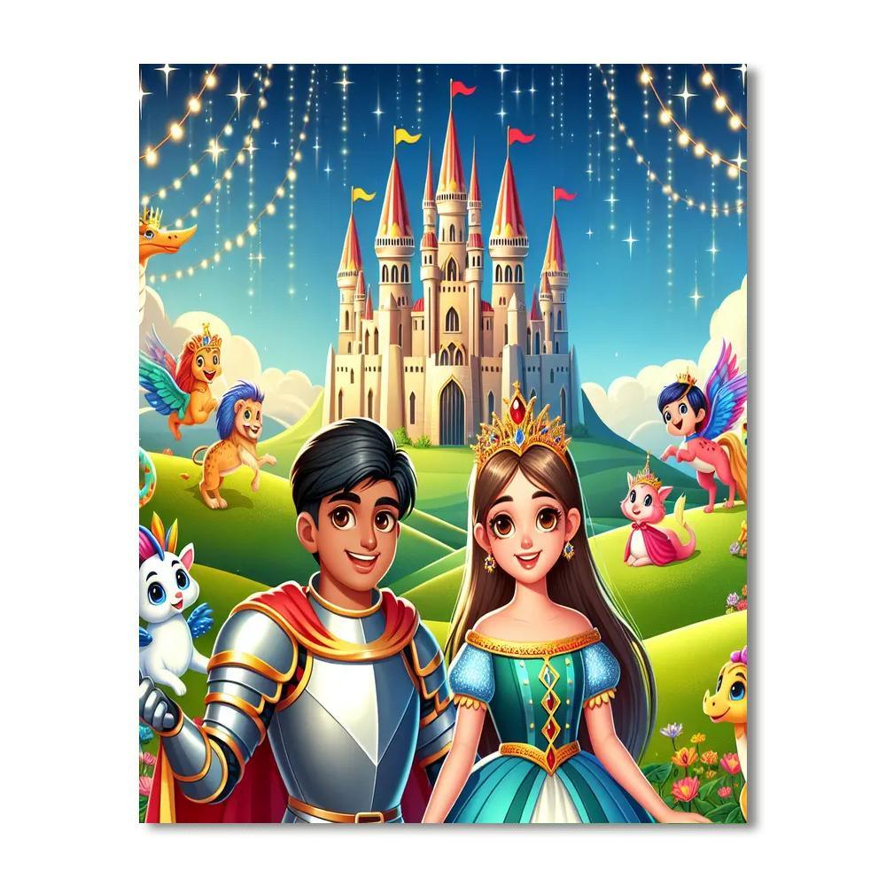 Fantastic Fairy Tale Land Painting By Numbers Kit