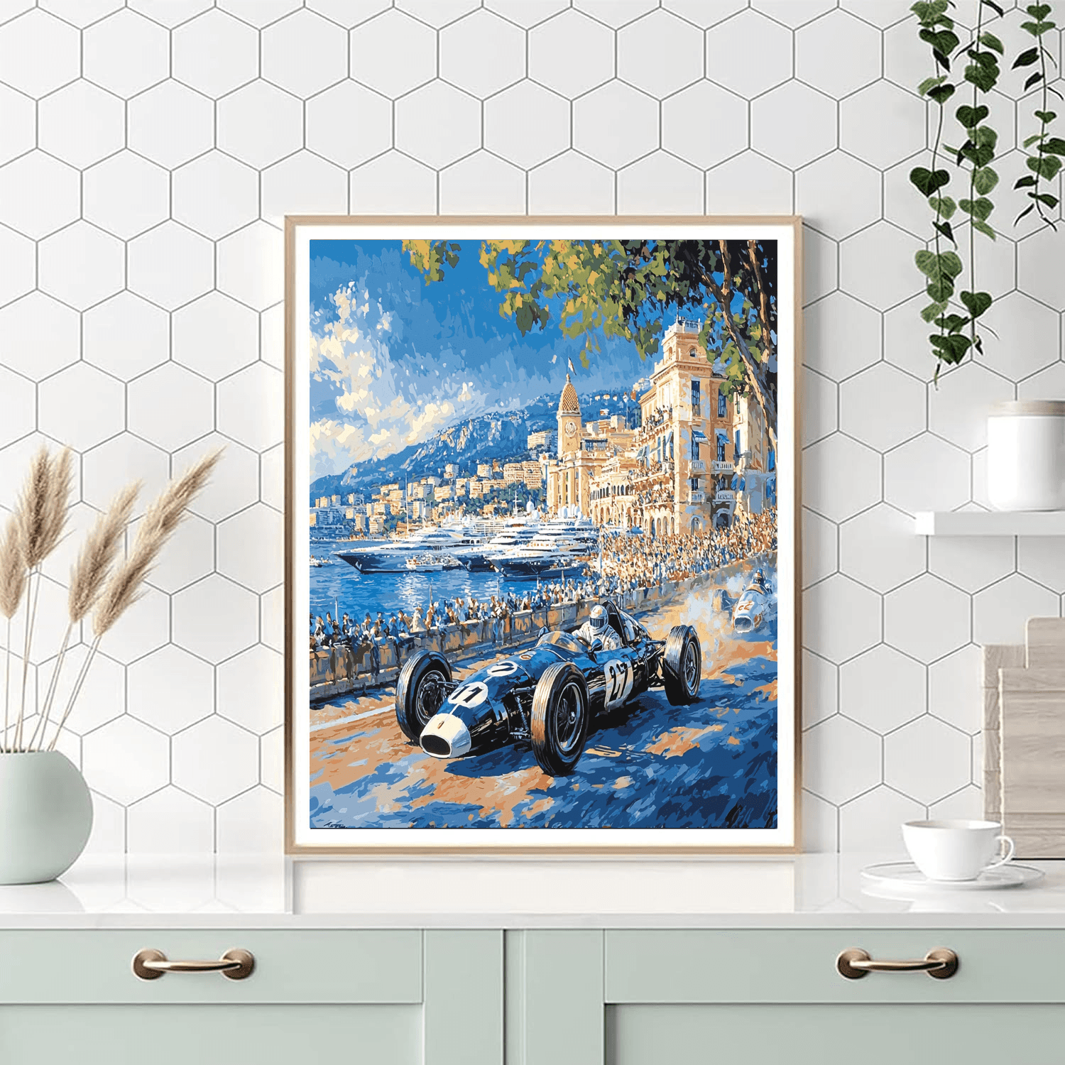 Monaco Grand Prix Paint By Numbers Kits