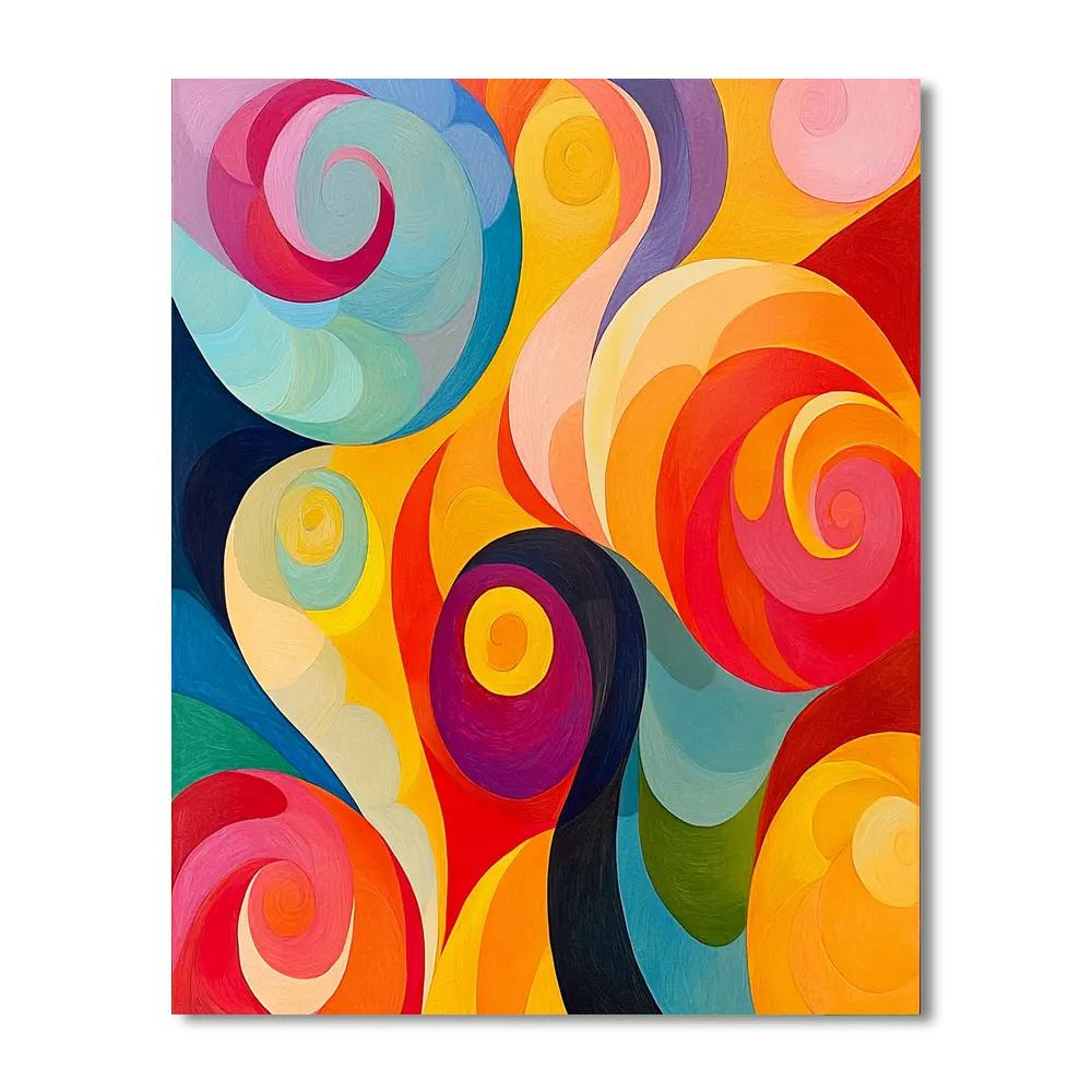 Paul Klee Inspired Infinite Whimsy  Numbered Painting Kits