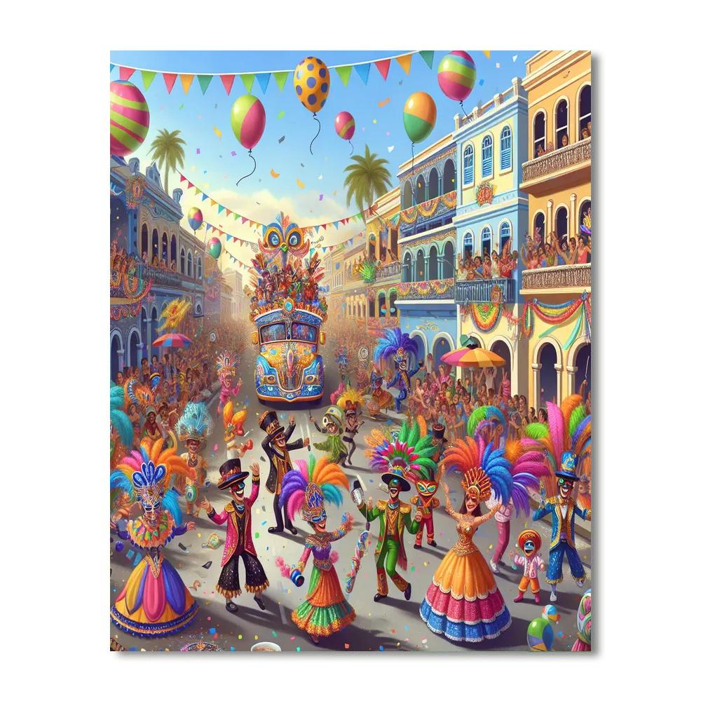 Karnaval - The Netherlands Paint By Numbers Art