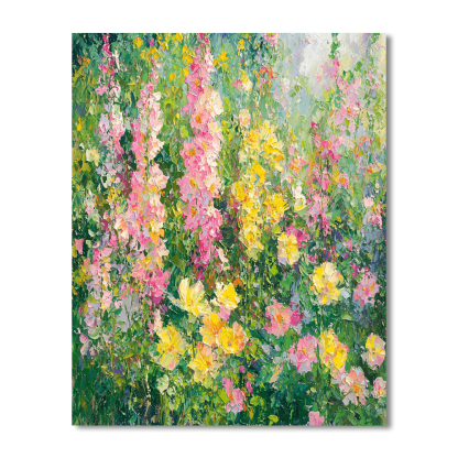 Monet Inspired Impressionist Garden Bloom Paint By Numbers Kits