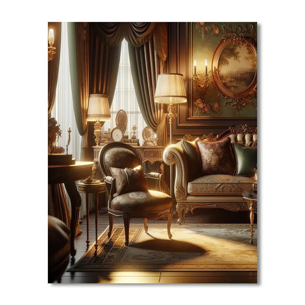 Classic Elegance Numbered Painting Kits