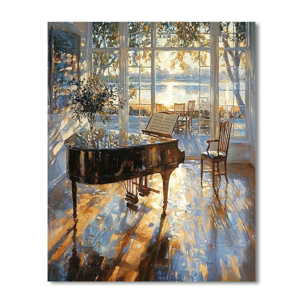 Strings Of Love Number Painting