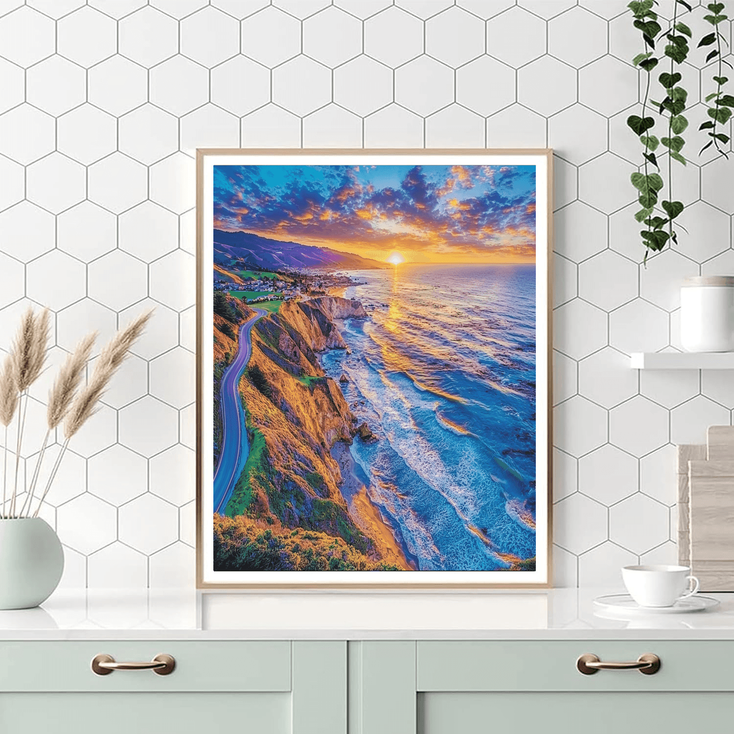 Scenic Route 1 DIY Paint By Numbers