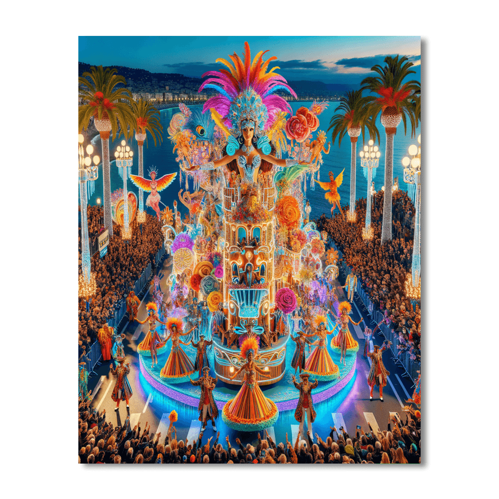 Carnaval De Nice - France Numbered Painting Kits