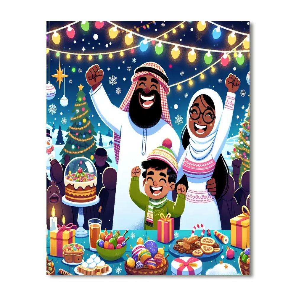 Enchanted Holiday Dreams Paint By Numbers Kits