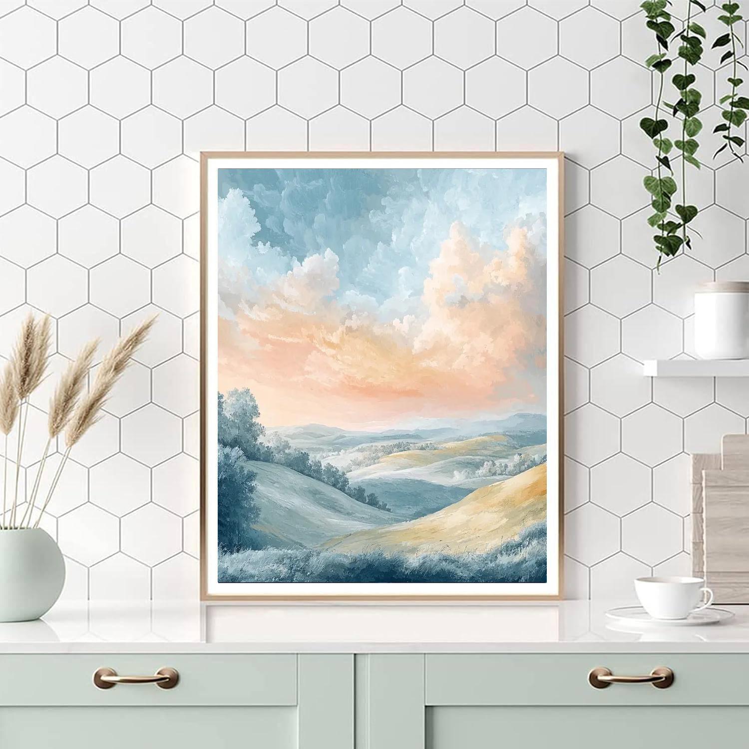 J.M.W. Turner Inspired Historic Landscapes  DIY Paint By Numbers