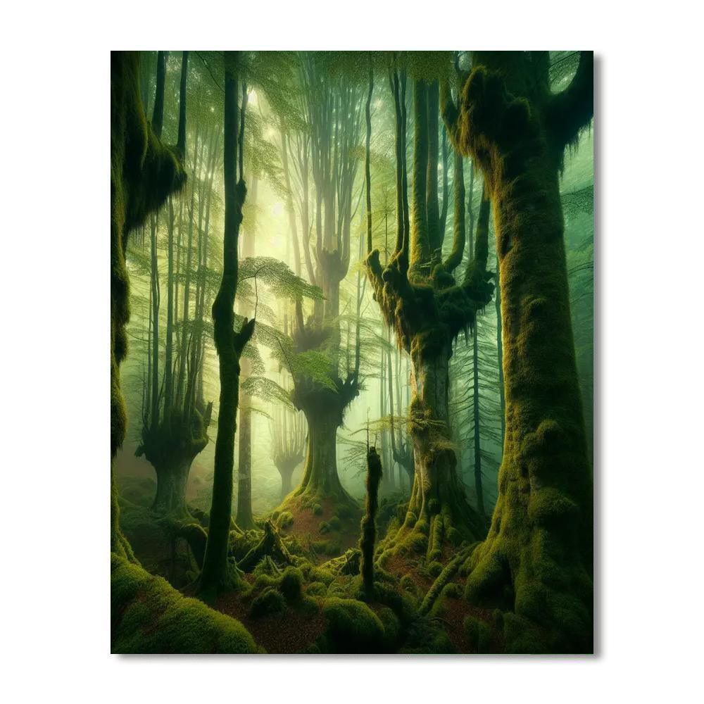 Mystical Forest Wonderland Numbered Painting Kits