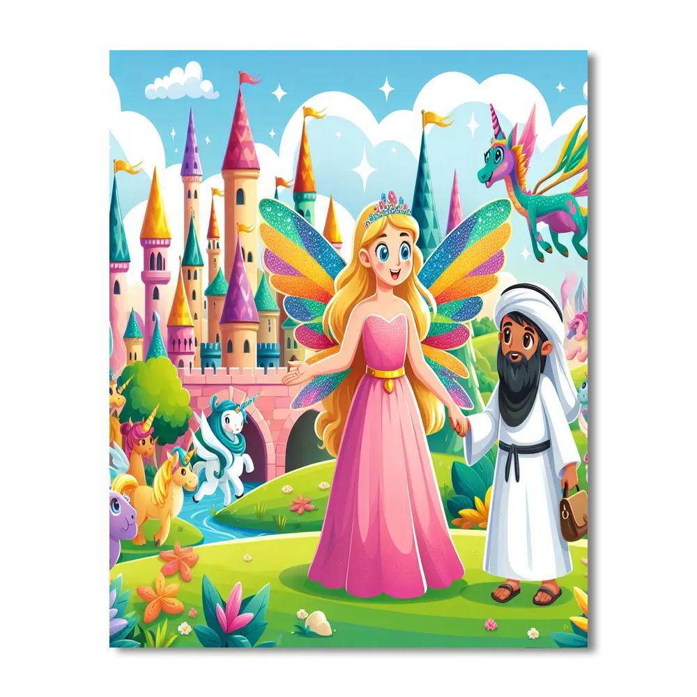 Fairy Kingdom Quest Painting Number Kit