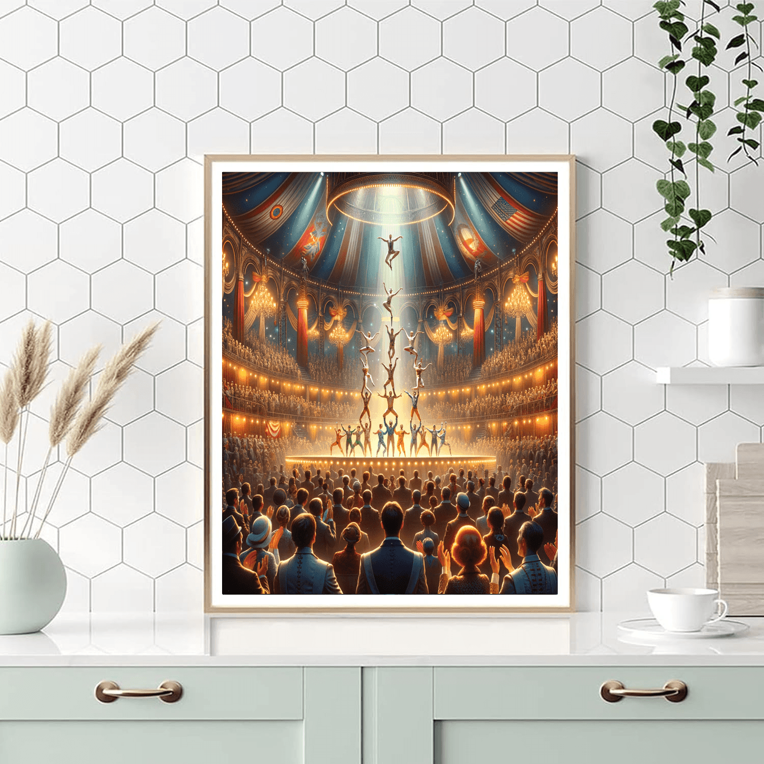 Circus Festival - Monte Carlo Numbered Painting Kits