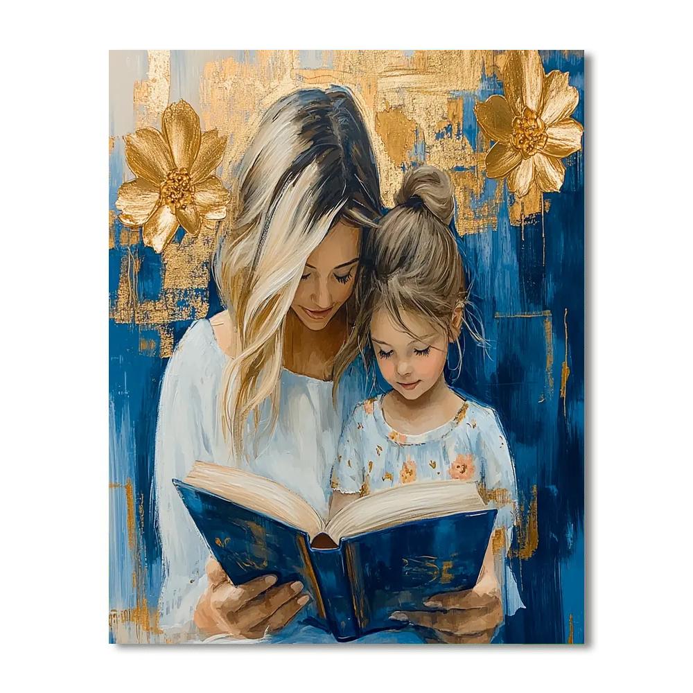 Storytime Snuggles Paint By Number