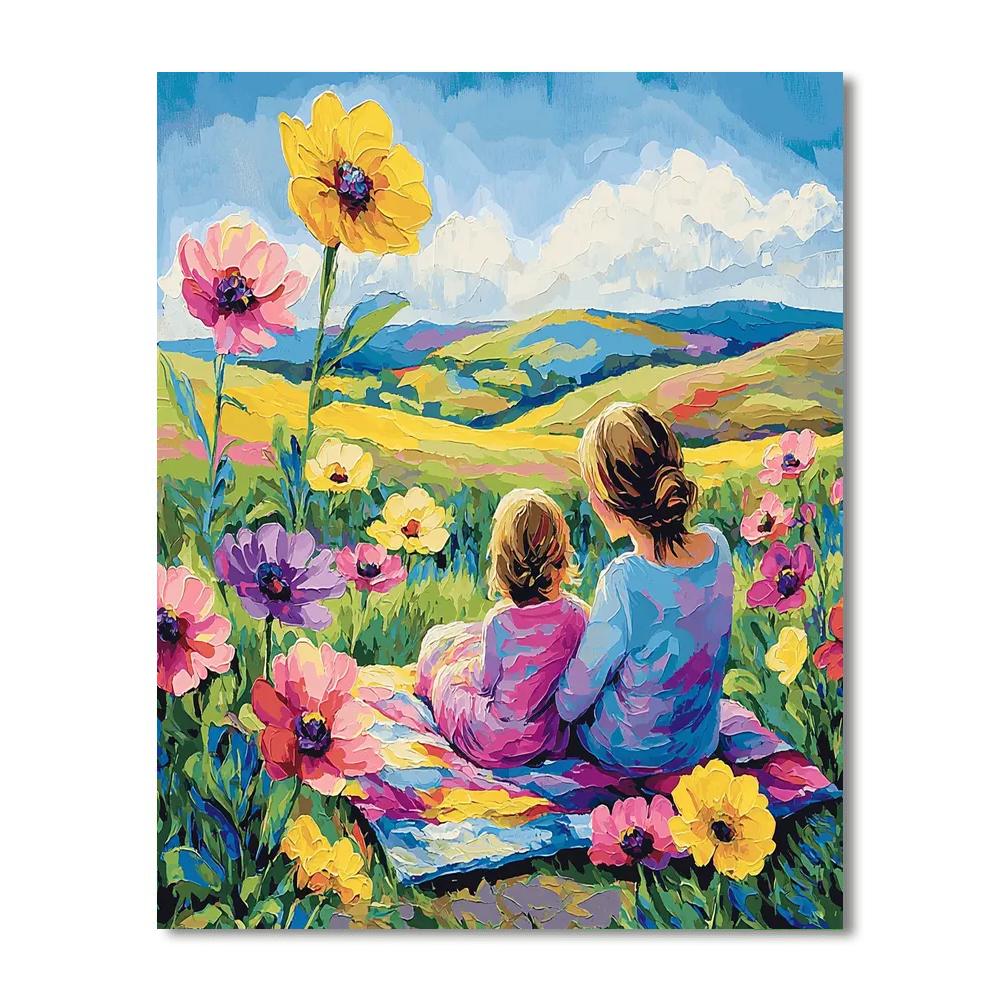 Cuddled In Nature Paint By Numbers Kits