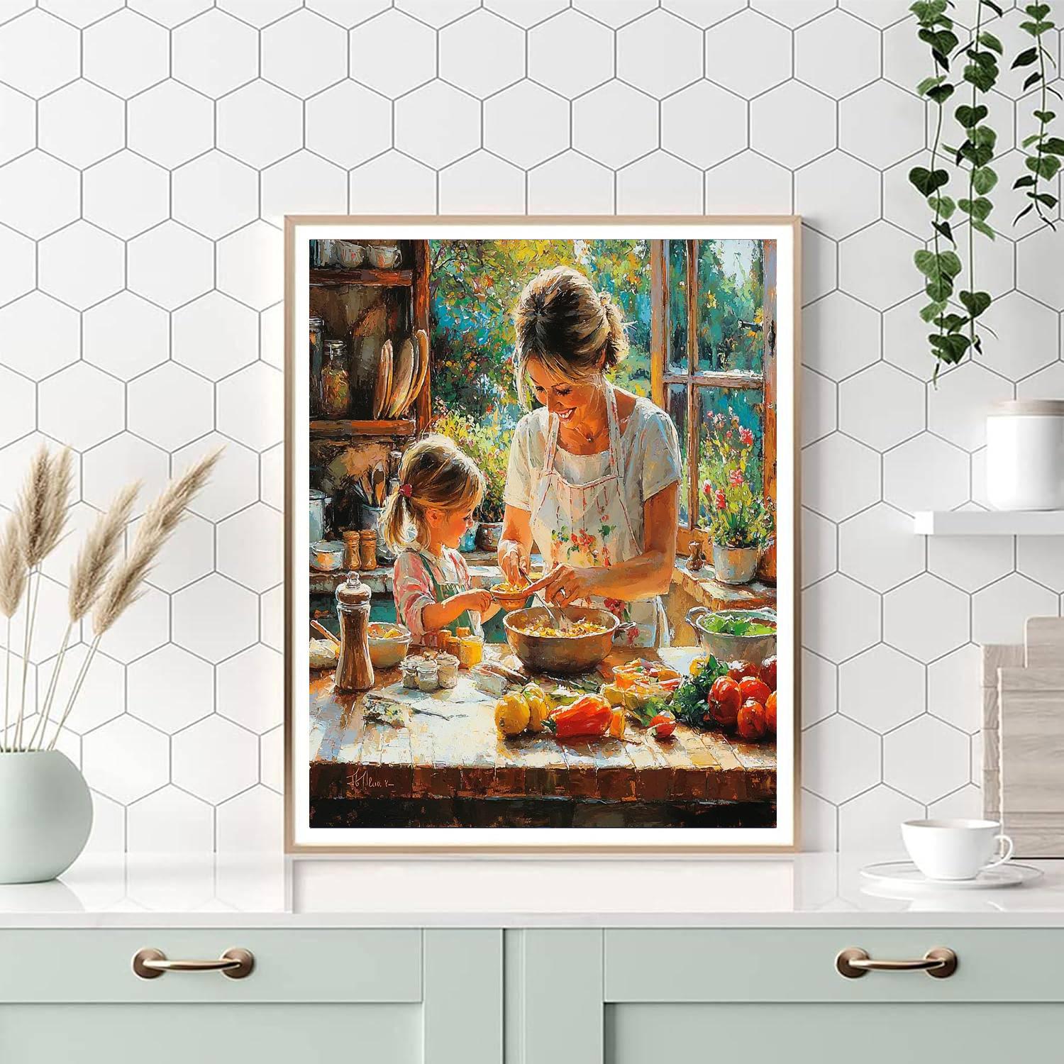 The Heart Of Home Numbered Painting Kits