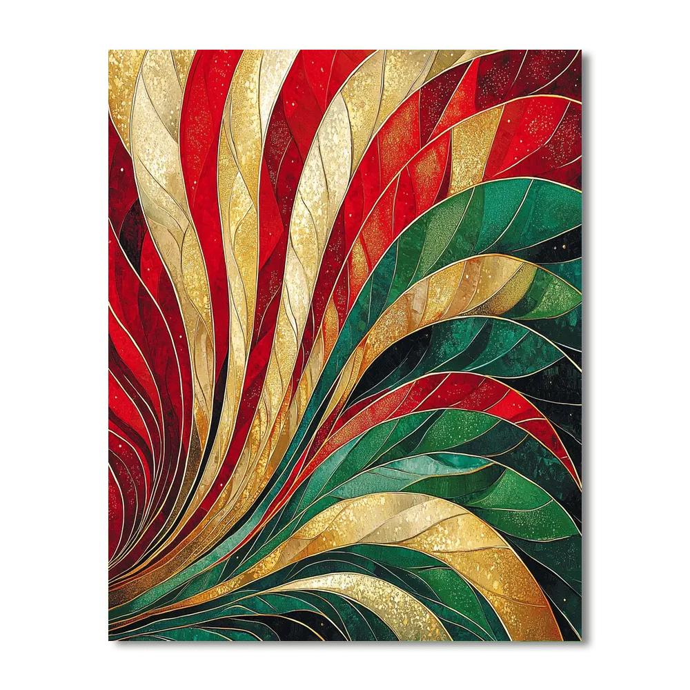 Gustav Klimt Inspired Whirling Patterns  Paint By Numbers Kits