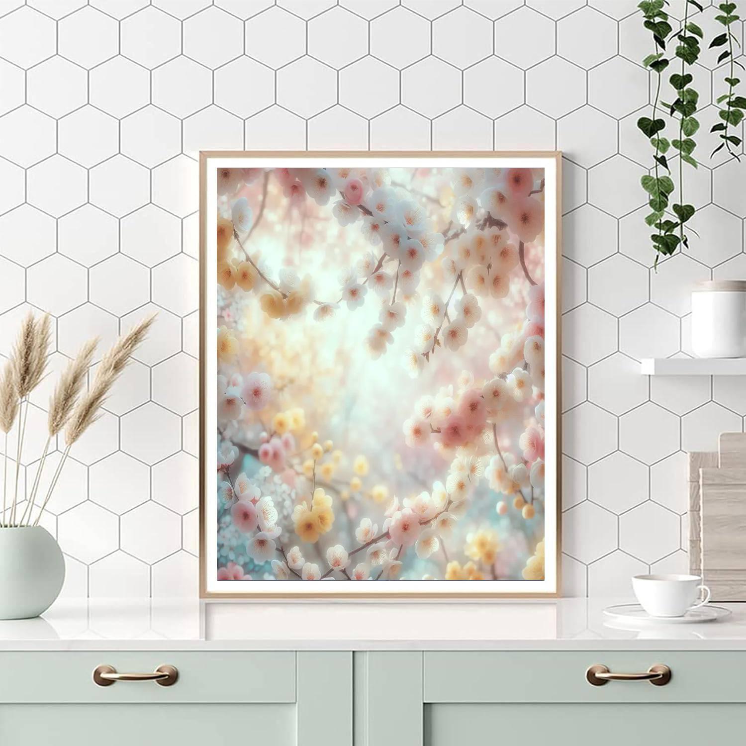 Gentle Blossoms In Spring Paint By Numbers