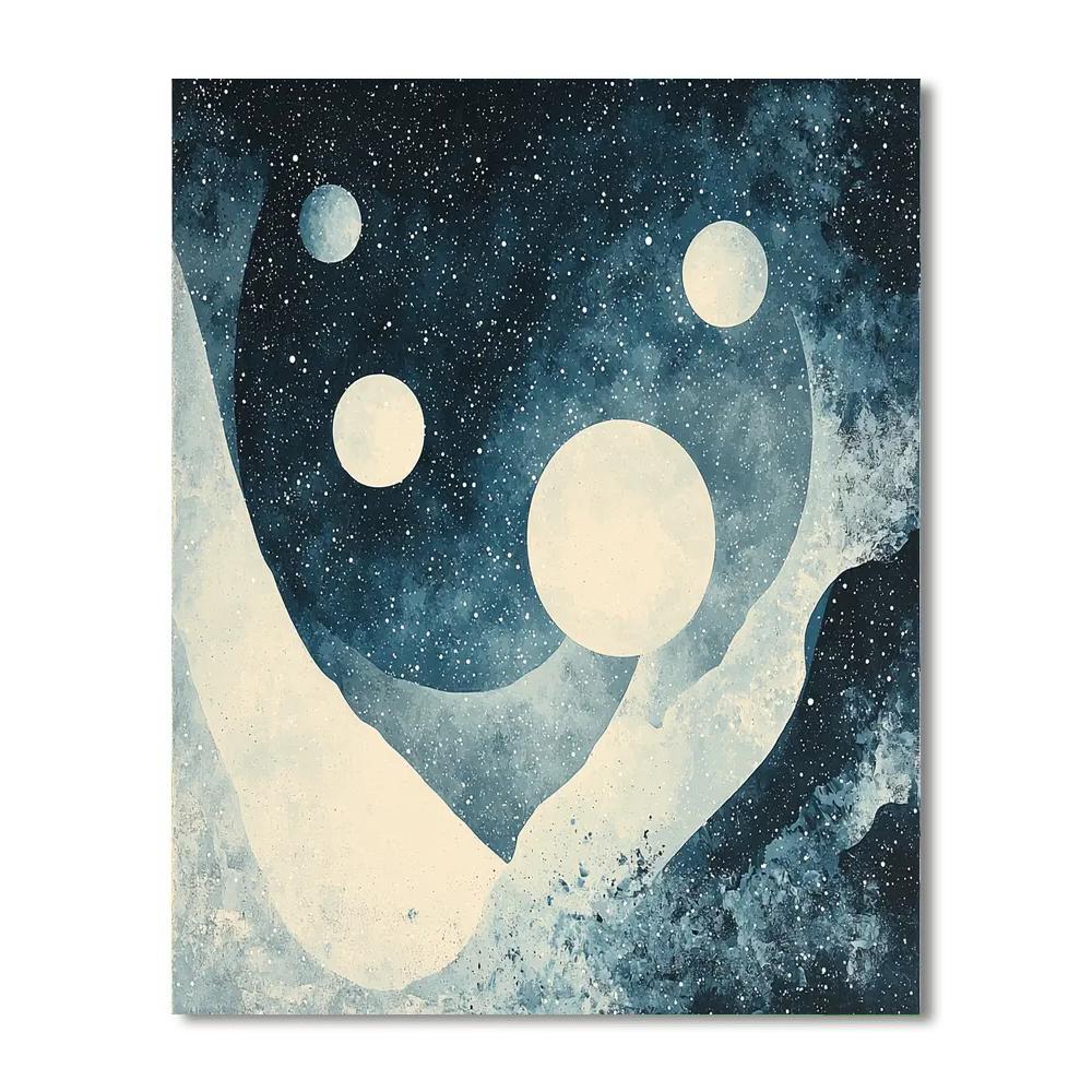 Max Ernst Inspired Dreams Of The Cosmos  Paint By Numbers Art