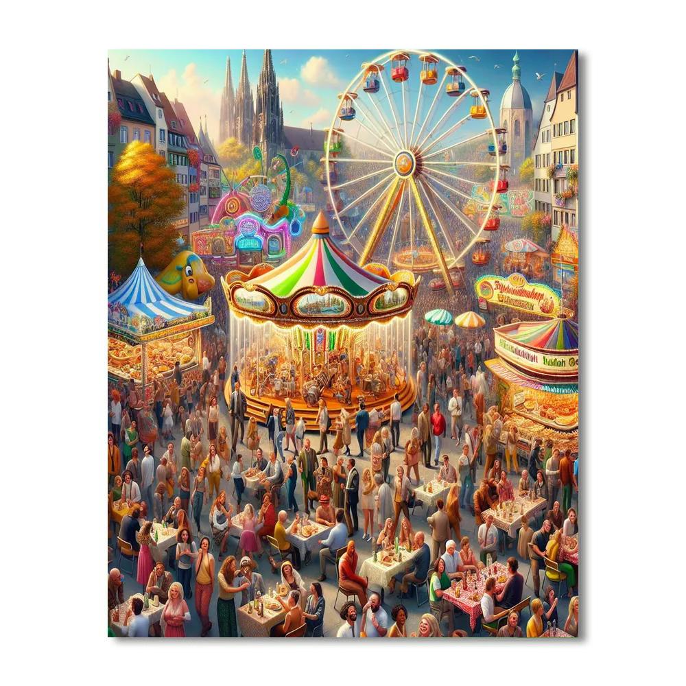 Frühlingfest - Germany Paint By Numbers Kits