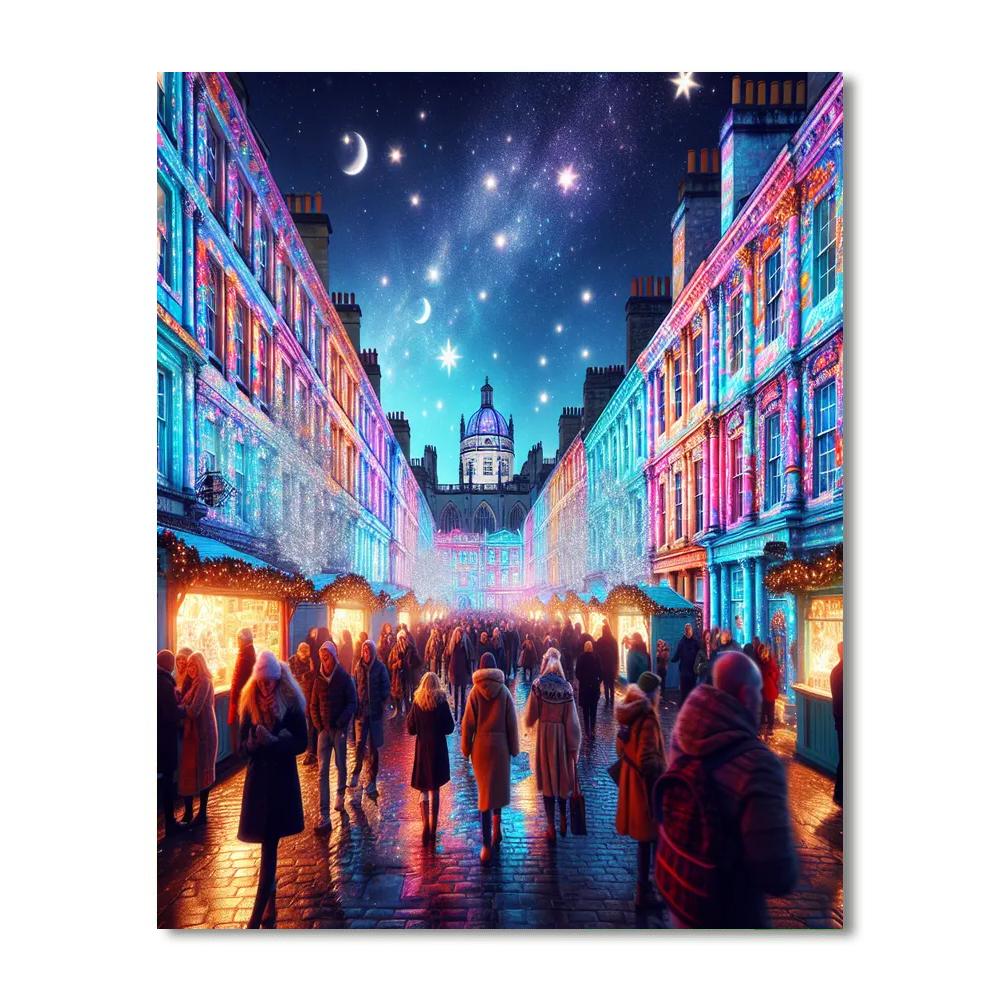 Luminous Festival - England Paint By Numbers Art