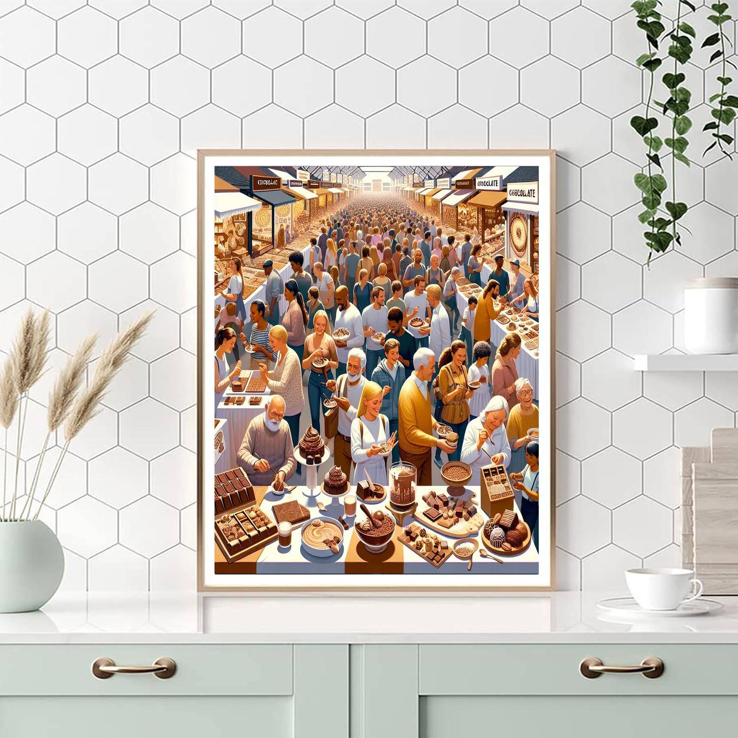 The Chocolate Festival - England Paint By Numbers Kits