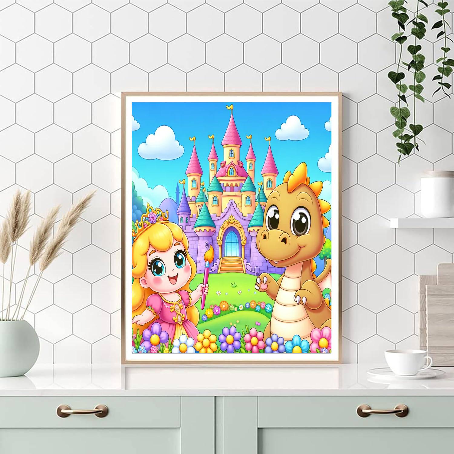 Mystical Fairy Tales Number Painting