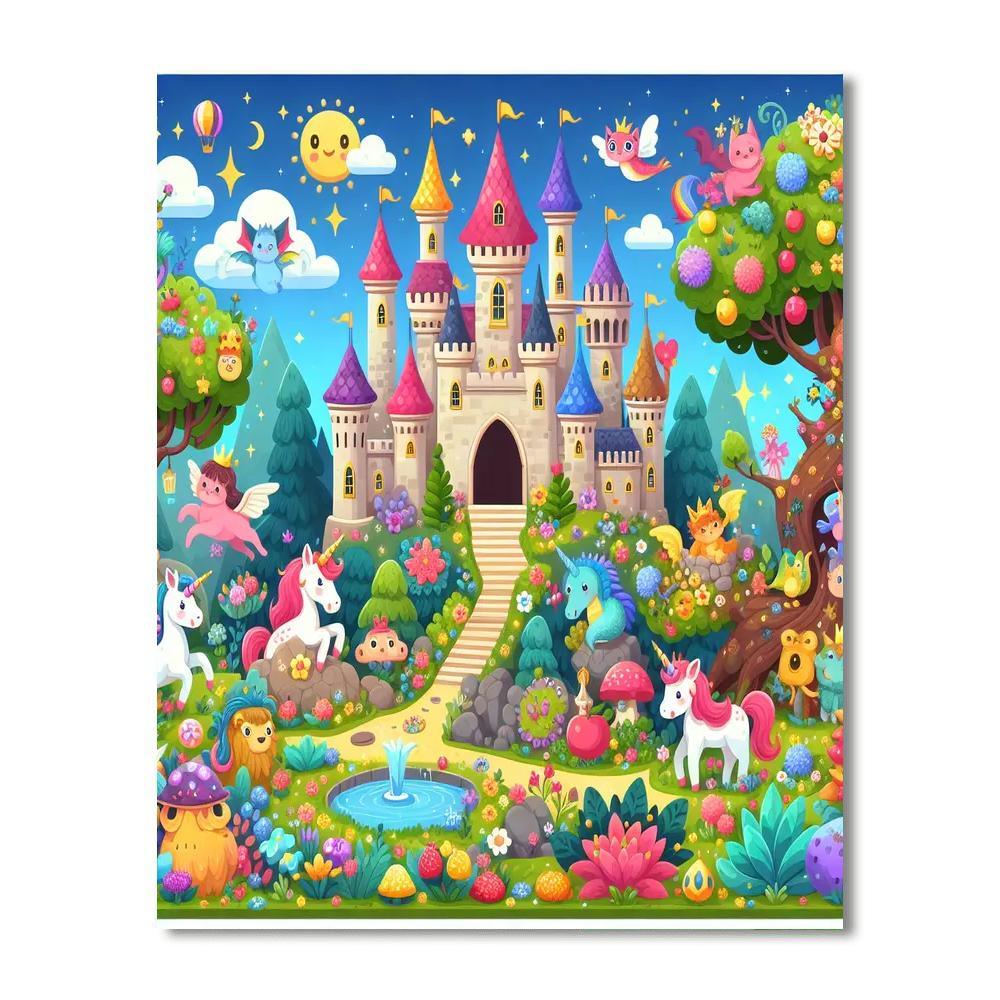 Wonderful Fairy Tale Paint By Numbers Art