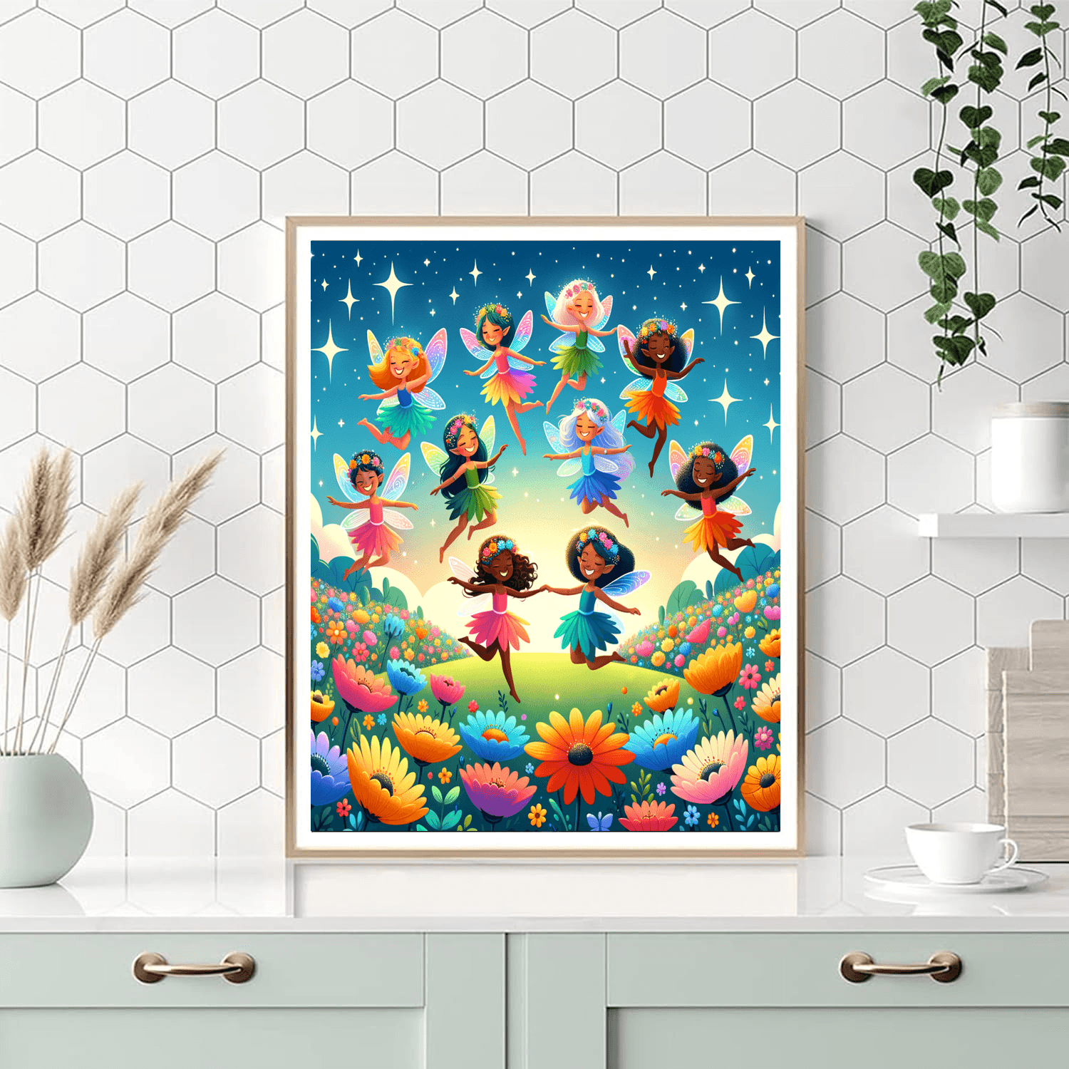 Whimsical Fairy Adventure Paint By Numbers Kits