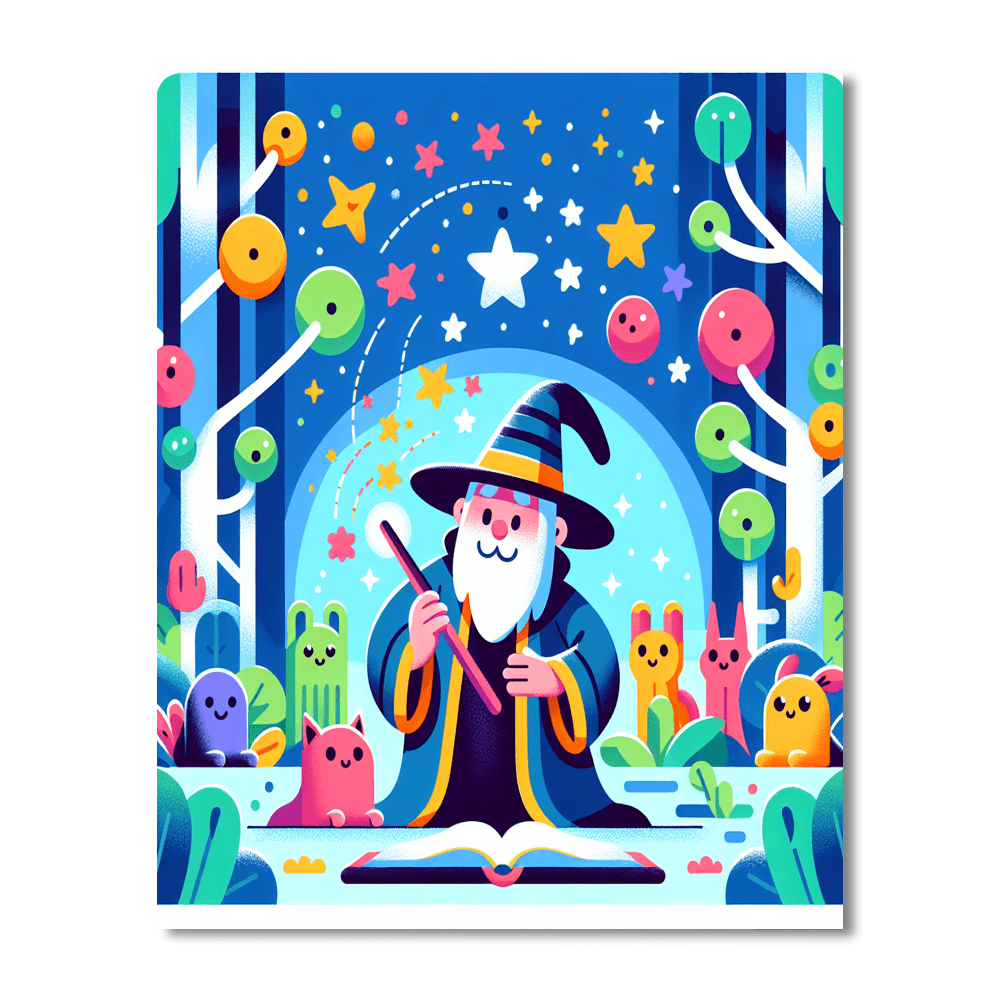 Magical Wizard World Numbered Painting Kits