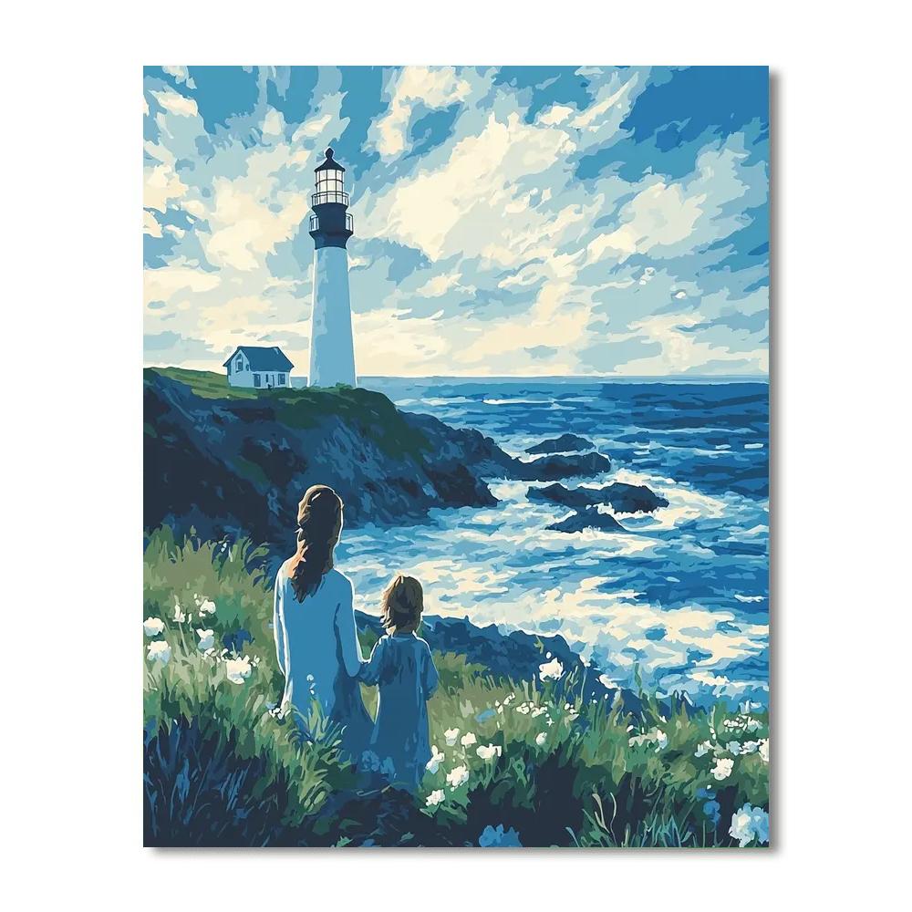 Lighthouse Of Love DIY Paint By Numbers