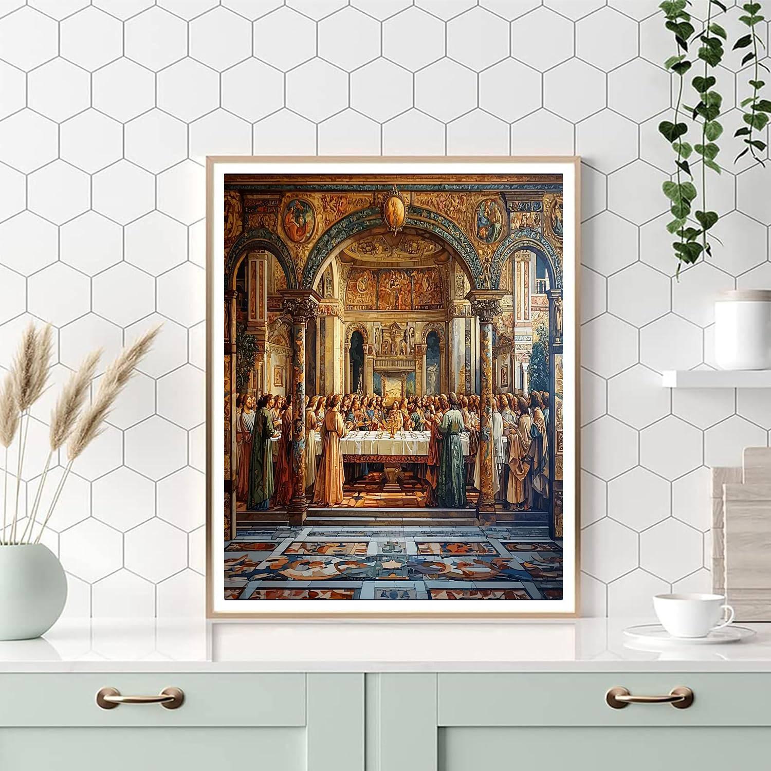 Da Vinci Inspired Historic Scenes Of Change  Painting By Numbers Kit