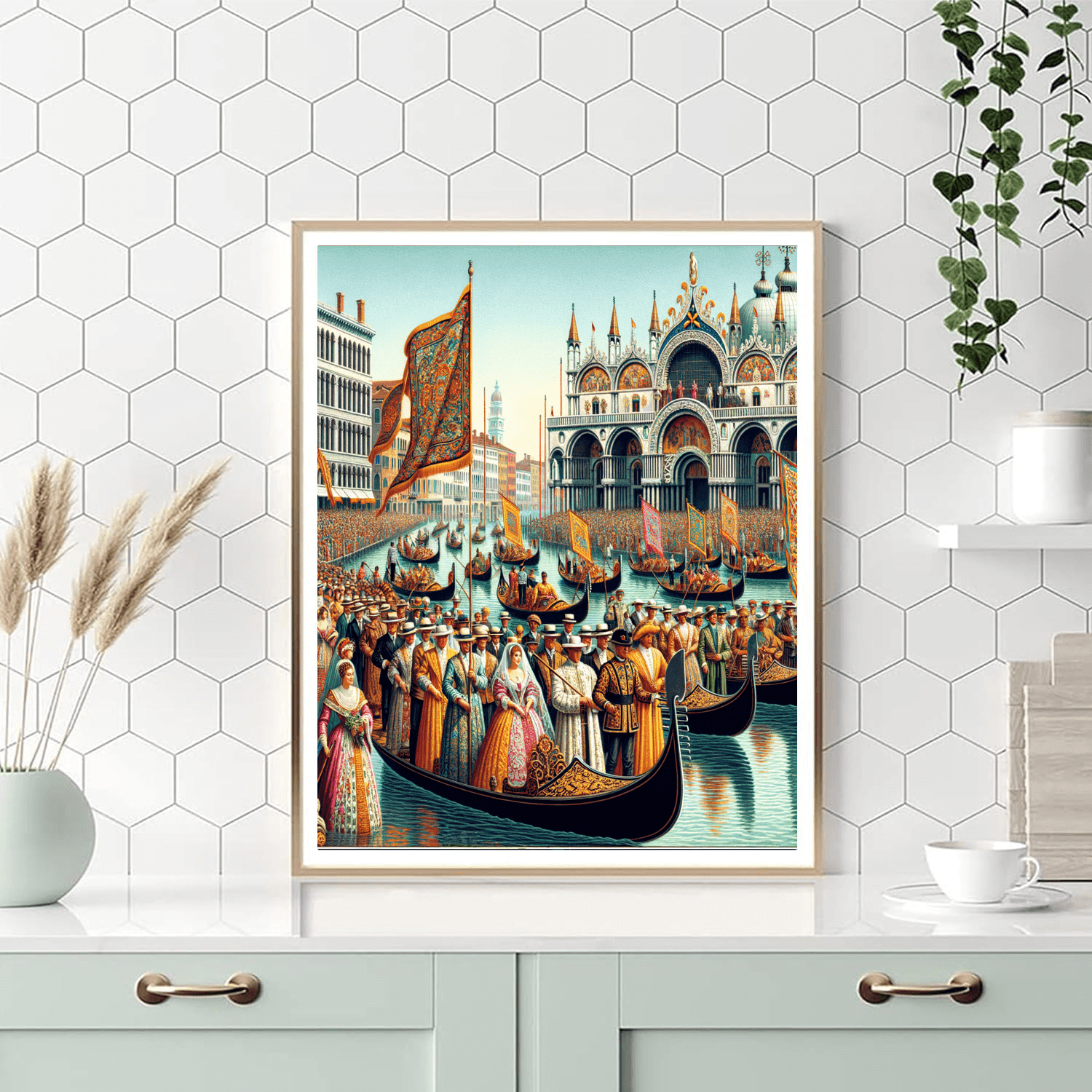 Festa Della Sensa Painting By Numbers Kit