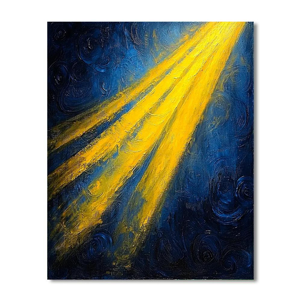 Caravaggio Inspired Chasing Illumination  Paint By Numbers Kits