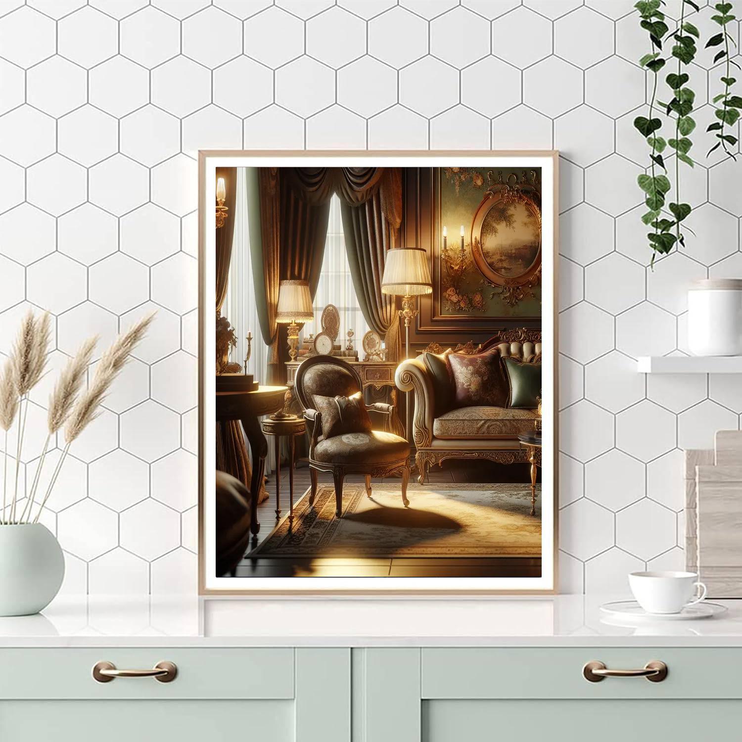 Classic Elegance Numbered Painting Kits