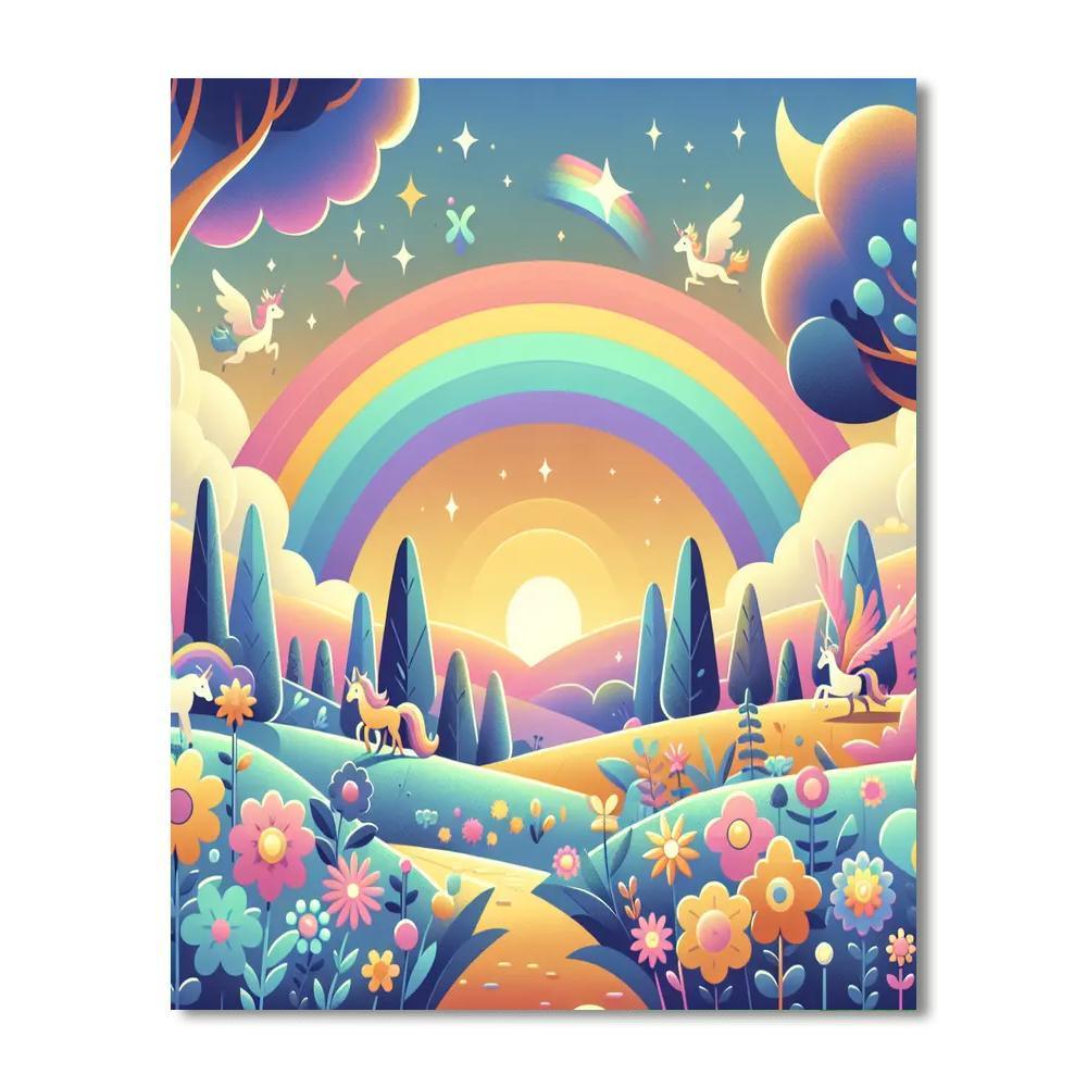 Whimsical Wonderland Quest Paint By Color