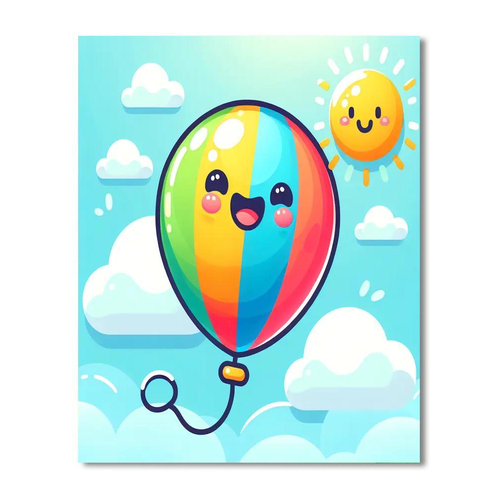 Gigantic Balloon Paint By Color