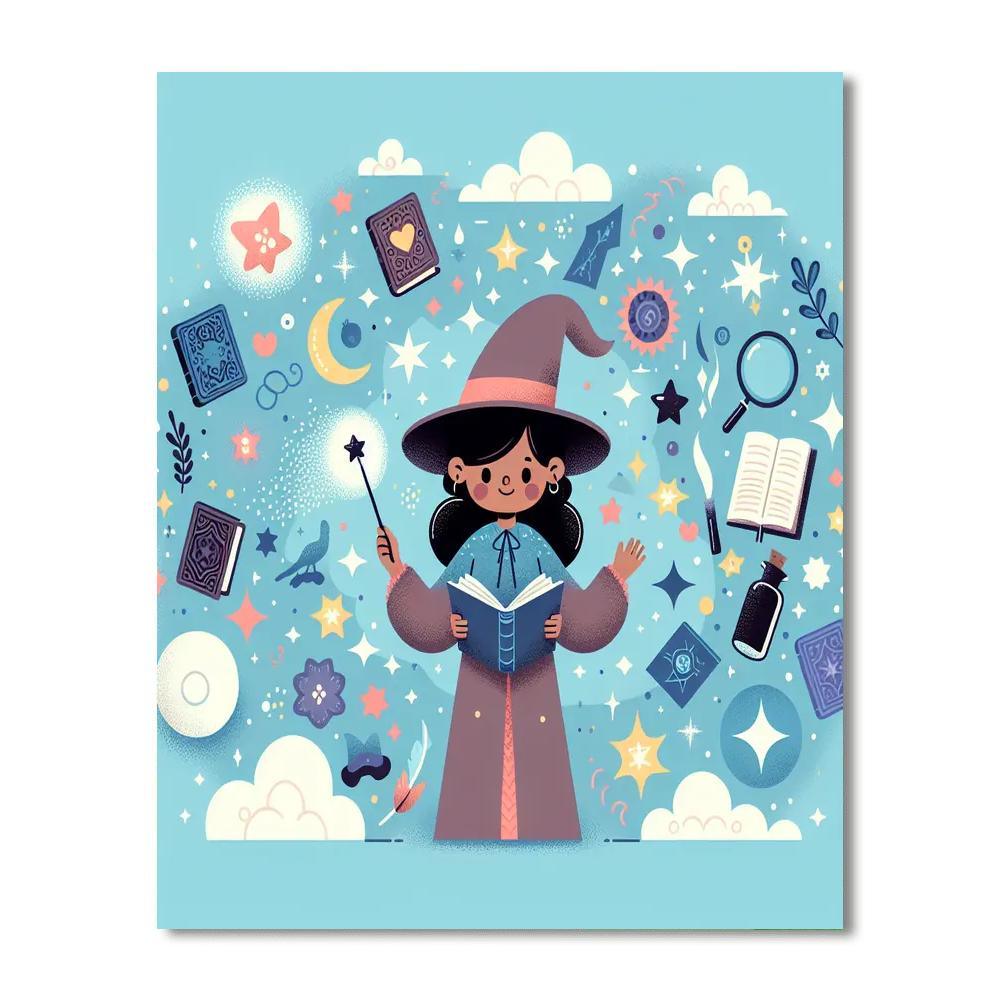 Magic School Journey Paint By Numbers Kits