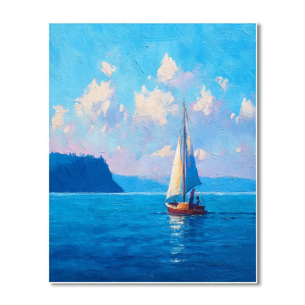 Sailing On Love's Journey Paint By Number