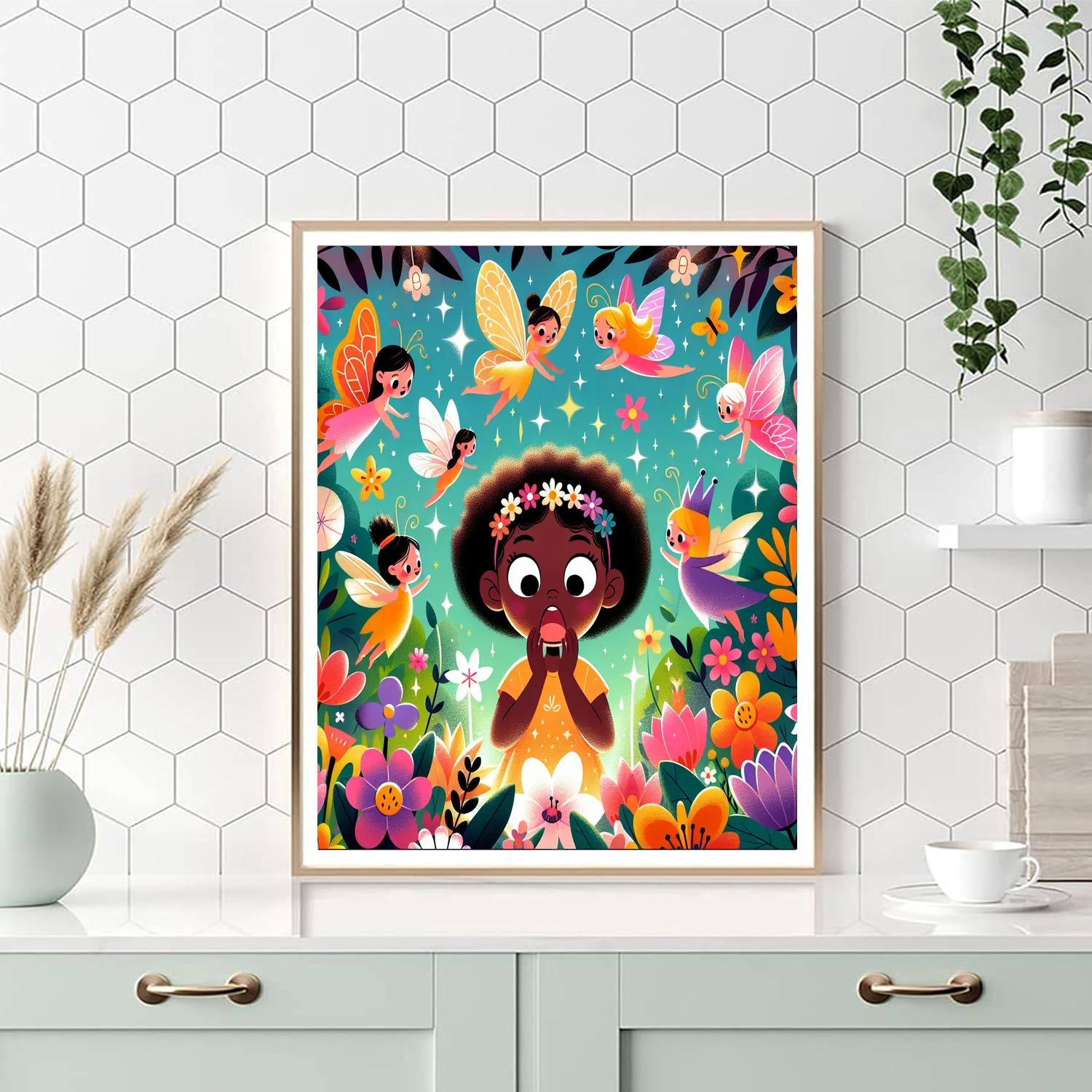 Fantasy Garden Discovery Paint By Color