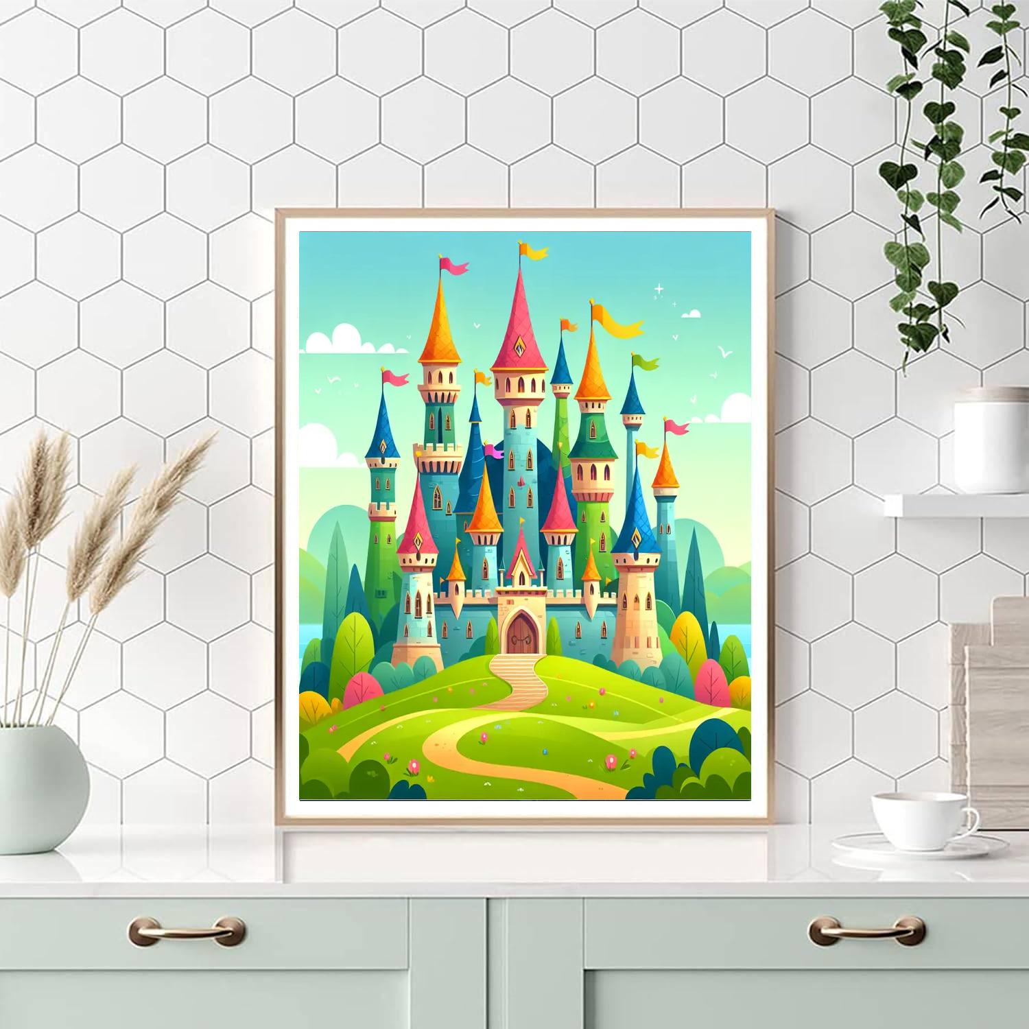 Castle Of Imagination Paint By Numbers