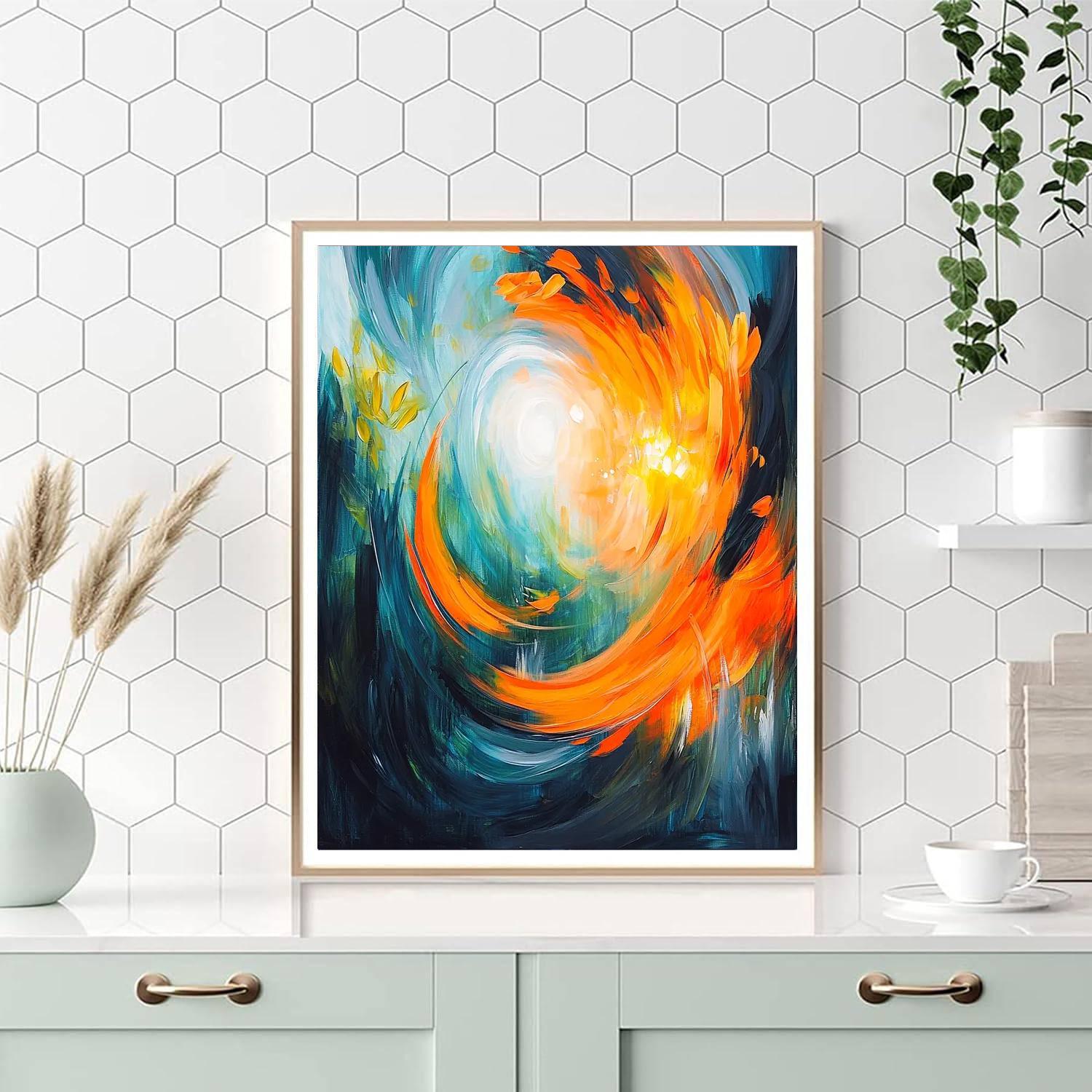 Caravaggio Inspired Luminescent Dreams  Numbered Painting Kits