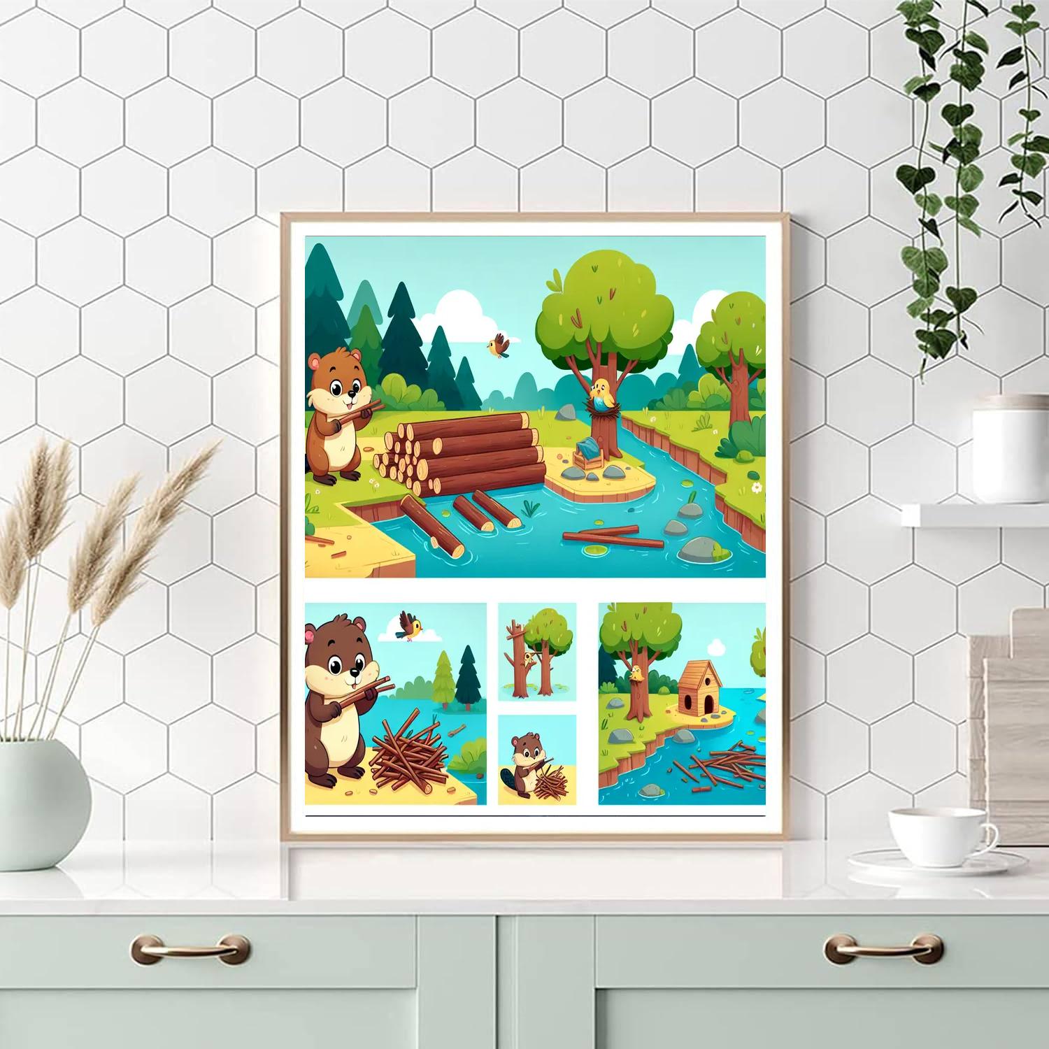 Animal Architects DIY Paint By Numbers